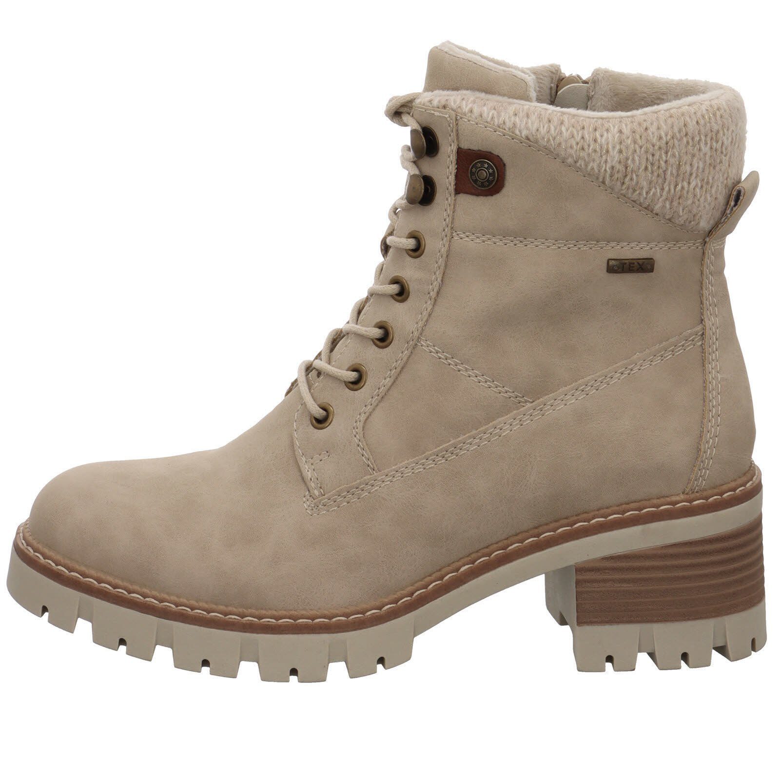 Alyssa TW23W-23039-01-BE Schnürstiefelette – Bild 2 von 5