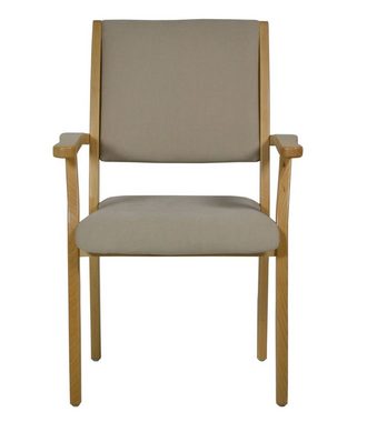 Devita Stuhl Seniorenstuhl Pflegestuhl Kerry - Verschiedene Sitzhöhen (Einzel), stapelbar, standfest, verschieden Sitzhöhe wählbar, versch. Bezüge wählbar