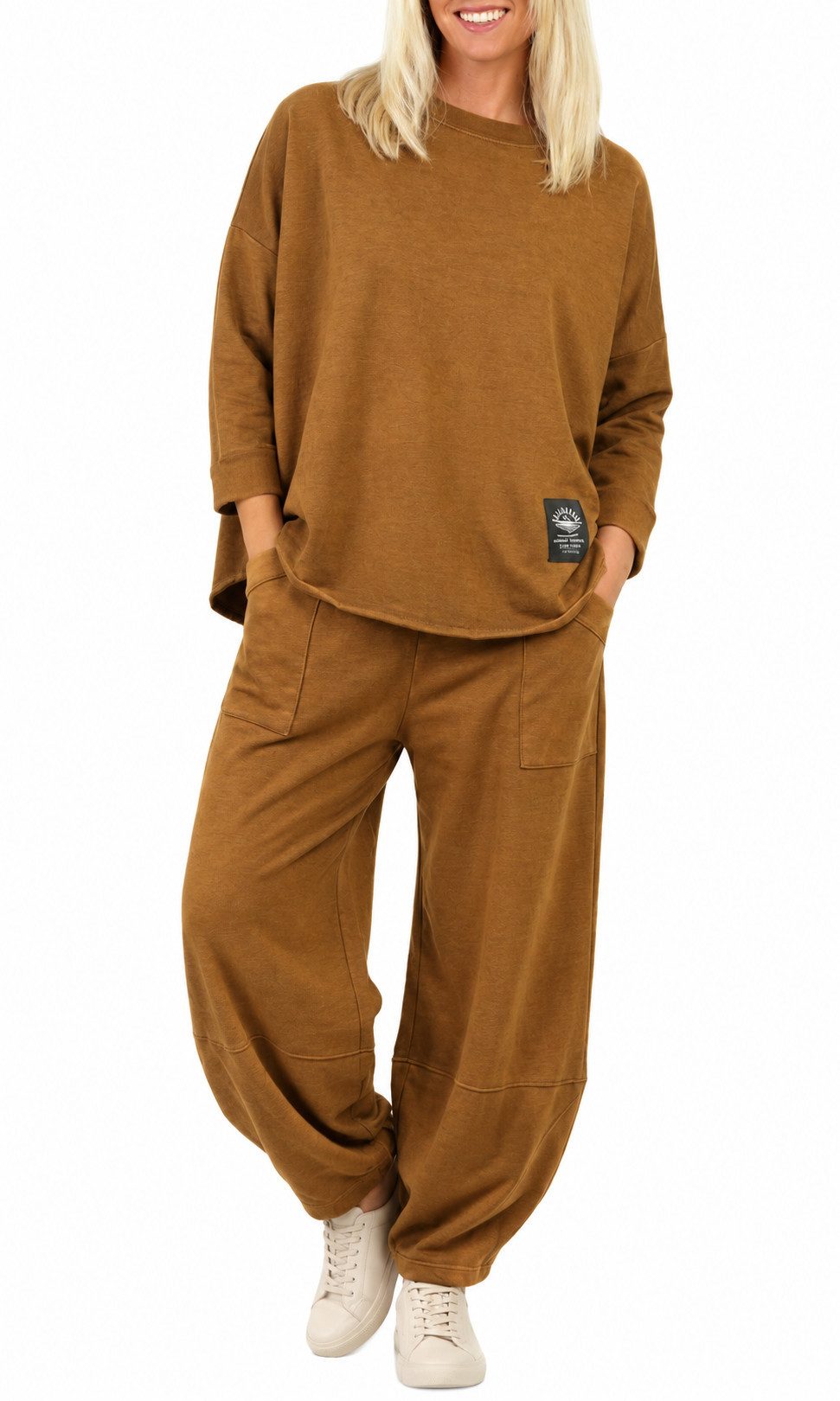 simaranda Jogginganzug Damen Jogginganzug 6172 36-42 Schlamm