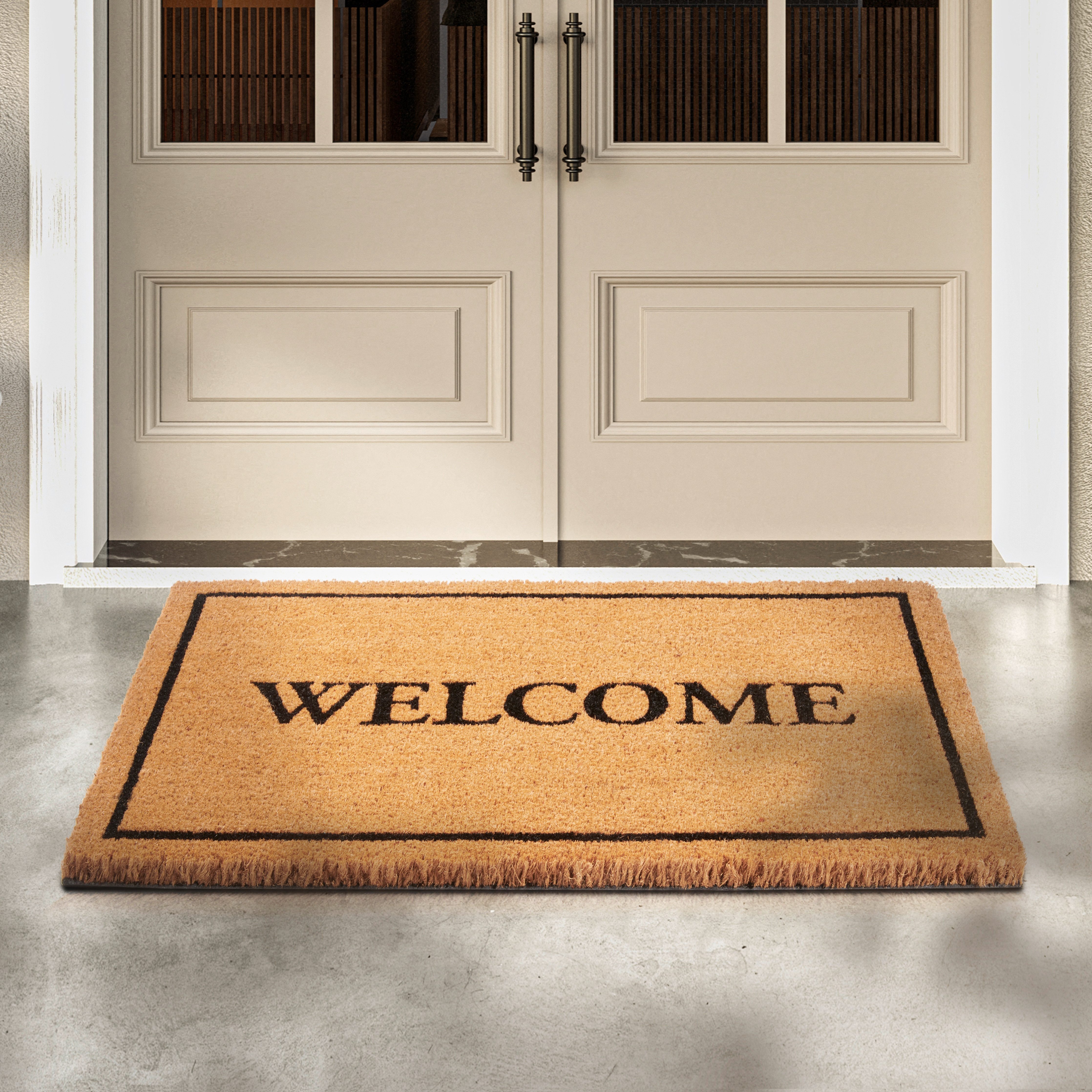 Villeroy & Boch Fußmatte Caroline Welcome, Türmatte, rechteckig, Höhe: 23 m günstig online kaufen