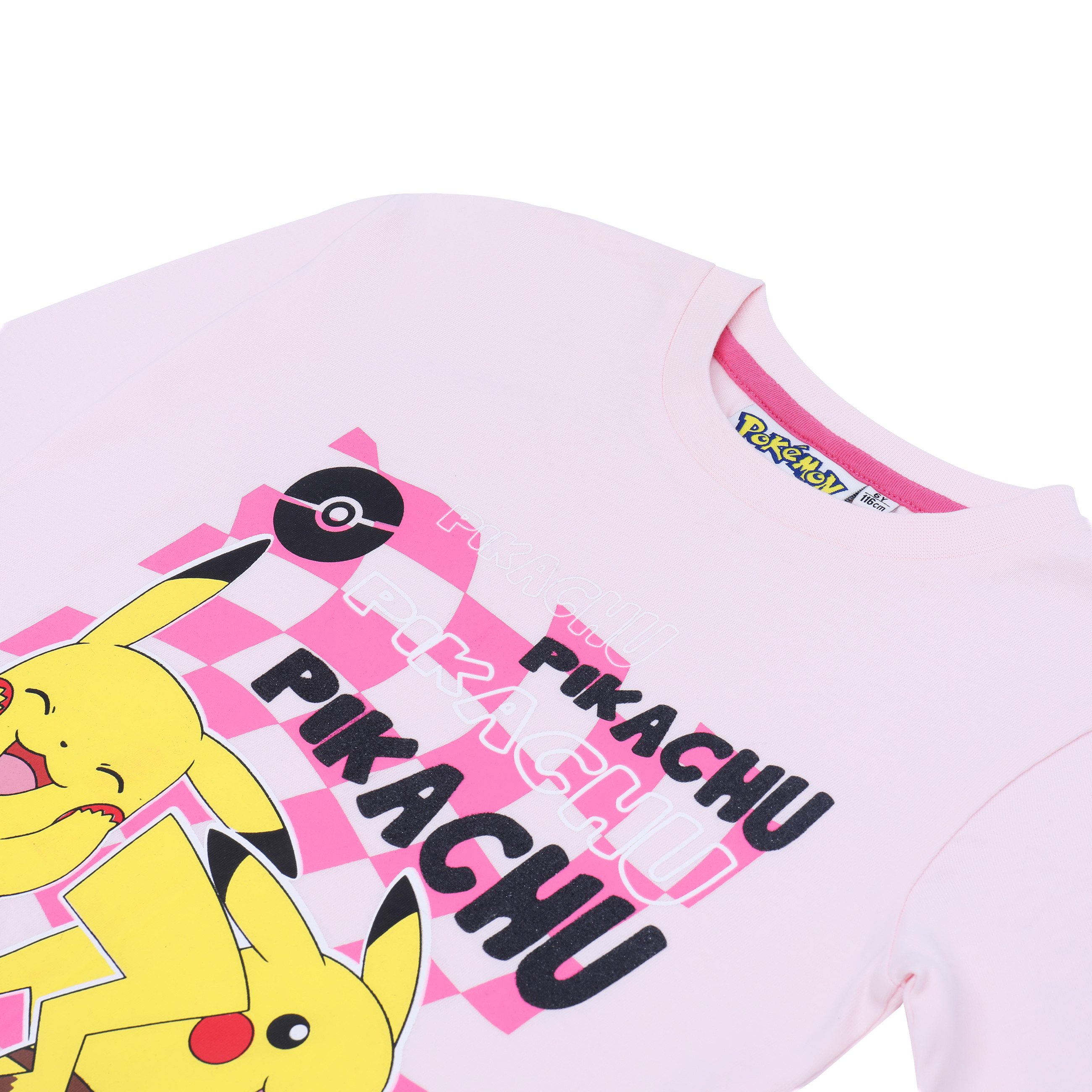 POKÉMON Langarmshirt Pokemon Langarmshirt Pullover Mädchen Pikachu Pummeluff