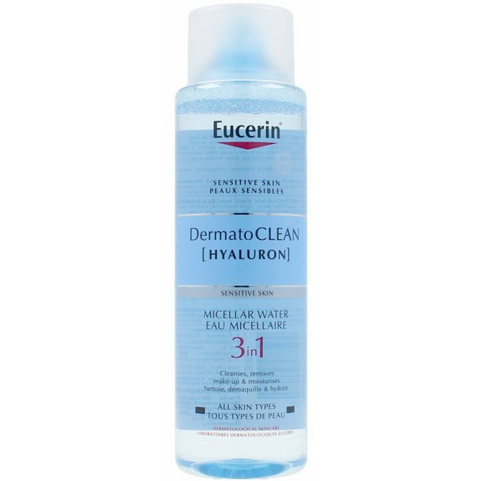 Eucerin Gesichtswasser Eucerin Dermato Clean Hyaluron 3 in 1 Micellair Water Lotion 400 ml