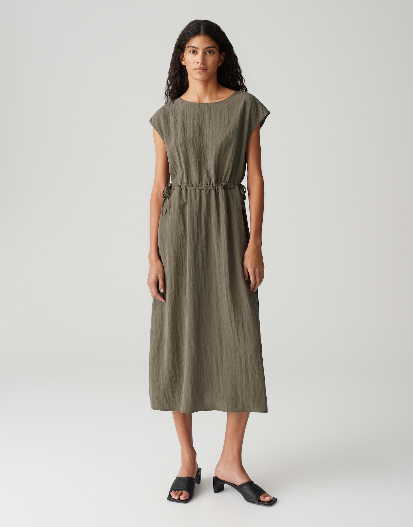 OPUS Midikleid WITRANA mit verstellbarer Taille günstig online kaufen