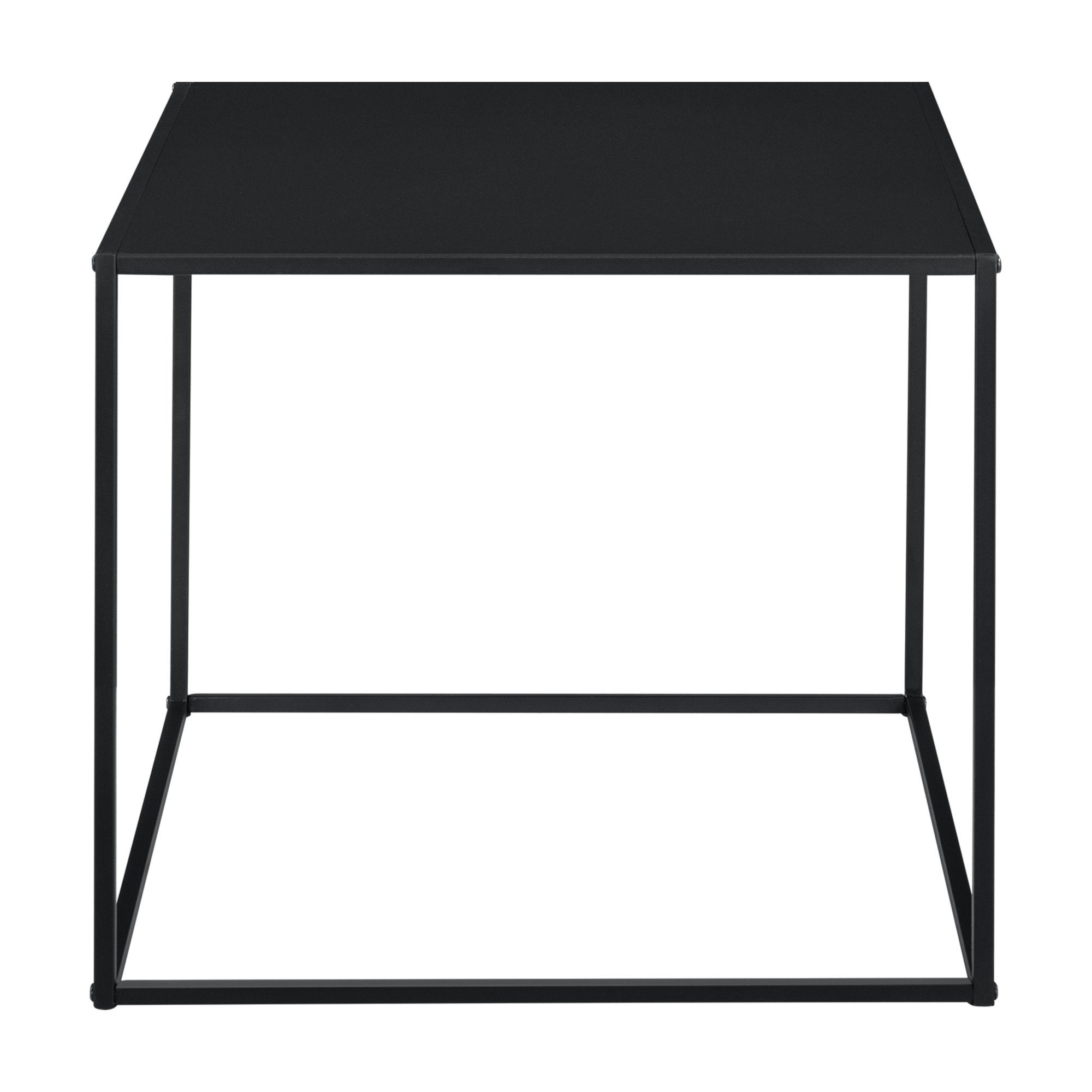en.casa Beistelltisch, Design Nachttisch schwarz Couchtisch »Mandal«