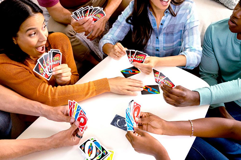 Mattel games Spiel UNO Party, Familienspiel