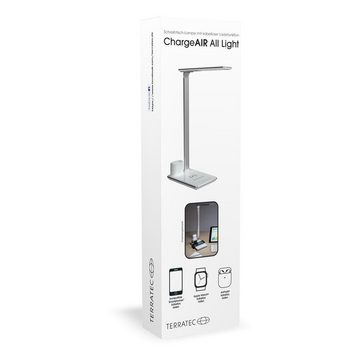 Terratec ChargeAIR All Light Ladestation (Schreibtisch-Lampe mit kabelloser Ladefunktion, USB-Port)