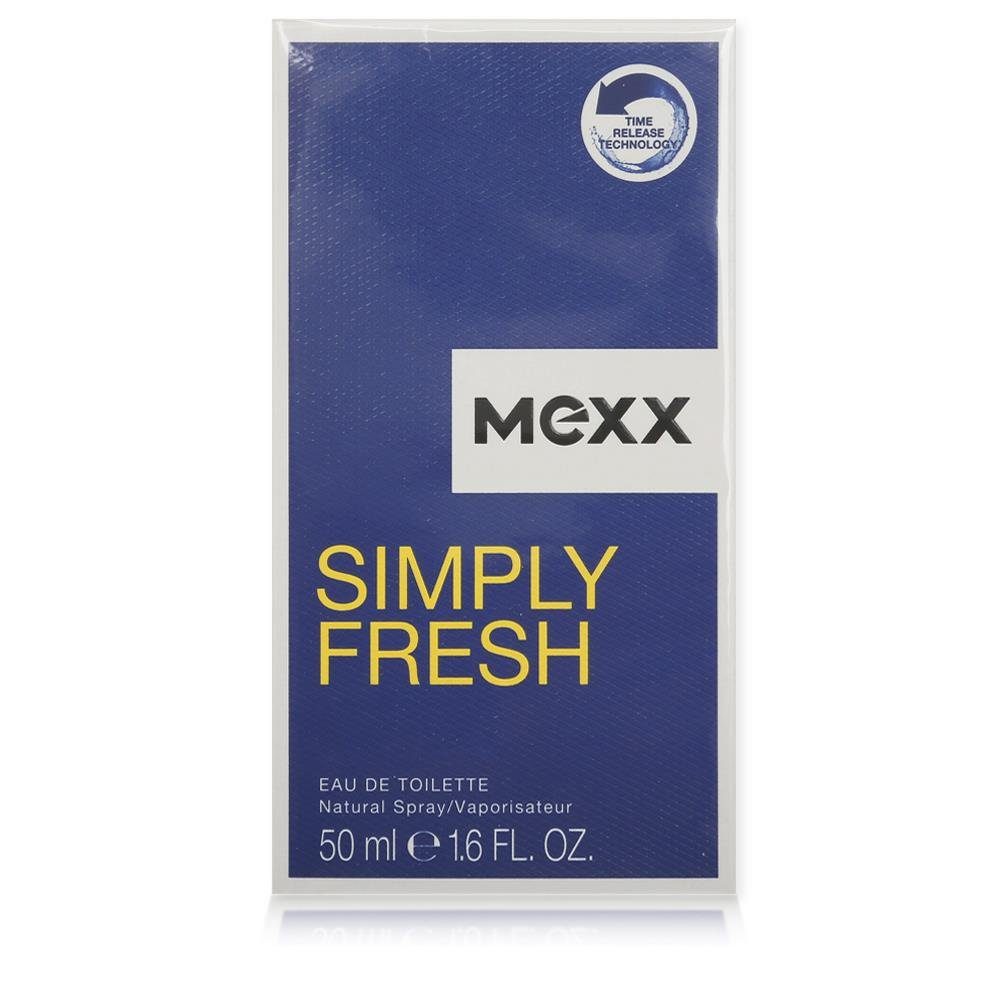 Mexx Eau de Toilette Mexx Simply ml Fresh De Eau 50 Toilette