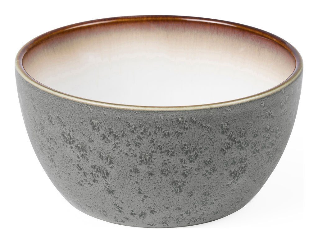 Bitz Schüssel Gastro grey / cream, Steinzeug, d: 14 cm / h: 7 cm