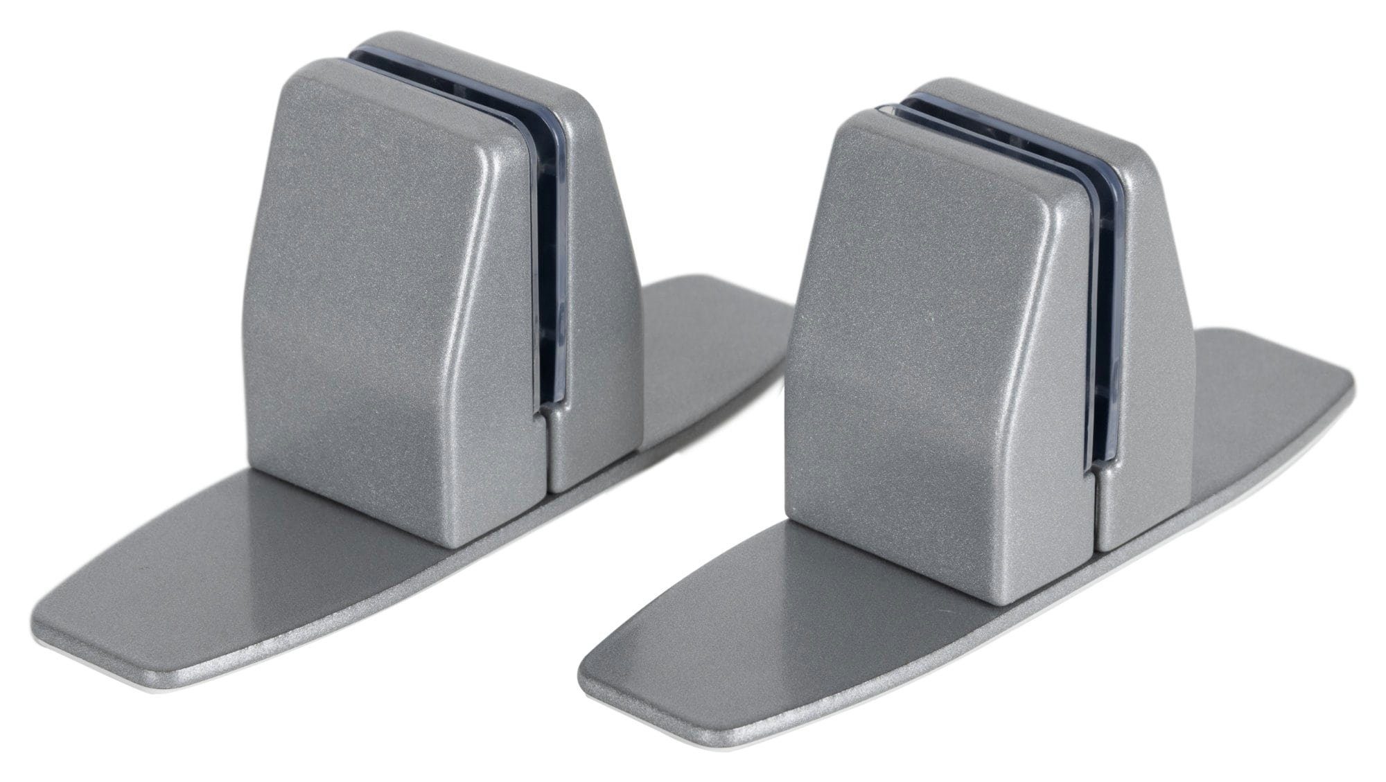 Pronomic Untergestell Standfüße - Stabile Klemmfüße aus Metall - füße für  Trennwände, Zubehör für Tischtrennwand oder DiviDesk-Elementen, Große,  rutschfeste Standfläche