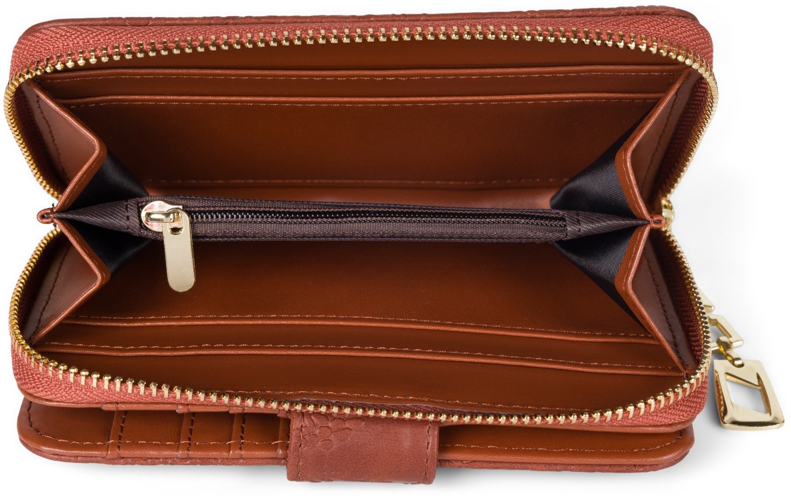 styleBREAKER Geldbörse Geldbörse mit Paisley Blumen Blüten Prägung (1-tlg)