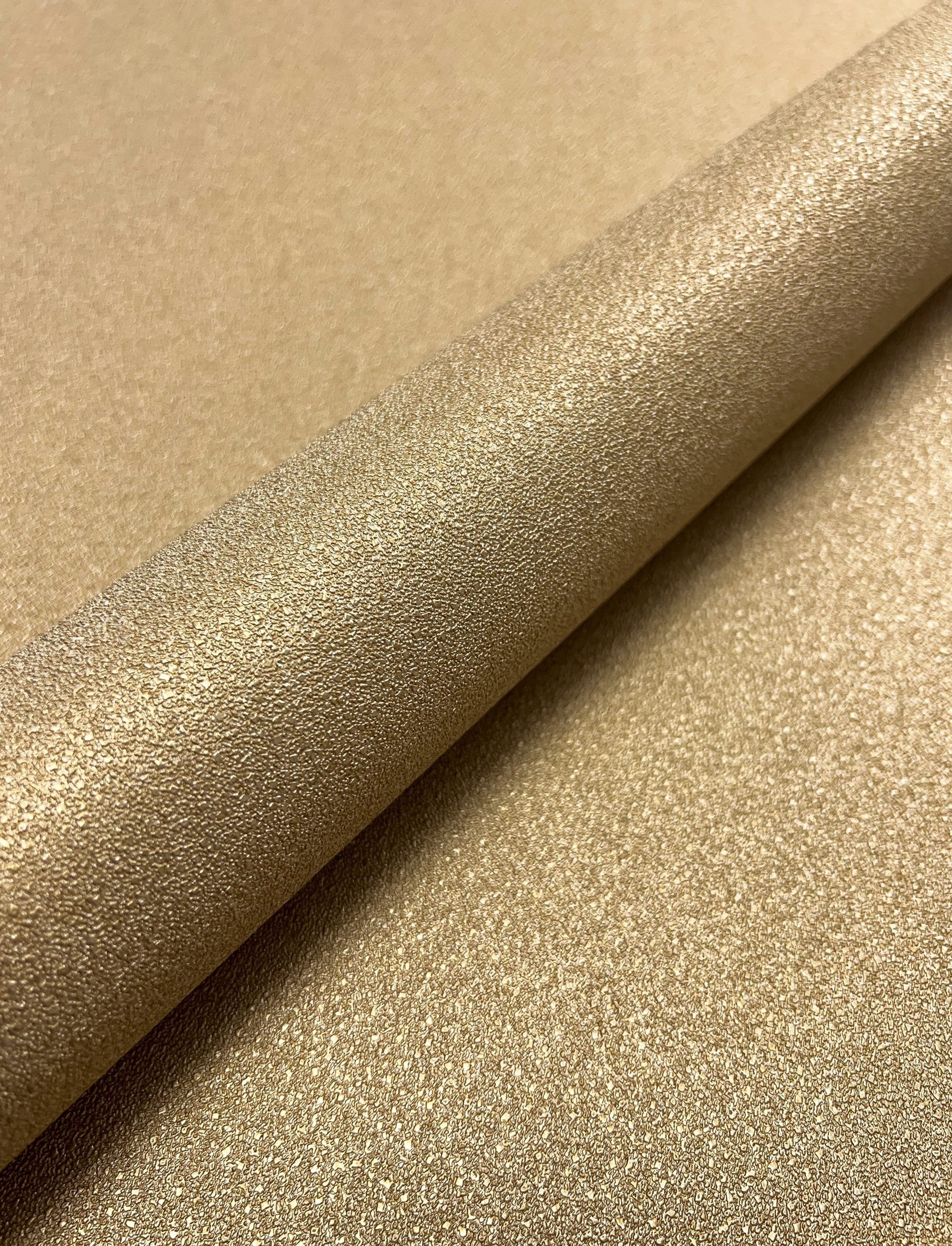 Newroom Vliestapete, Gold Tapete Modern Unifarbe günstig online kaufen