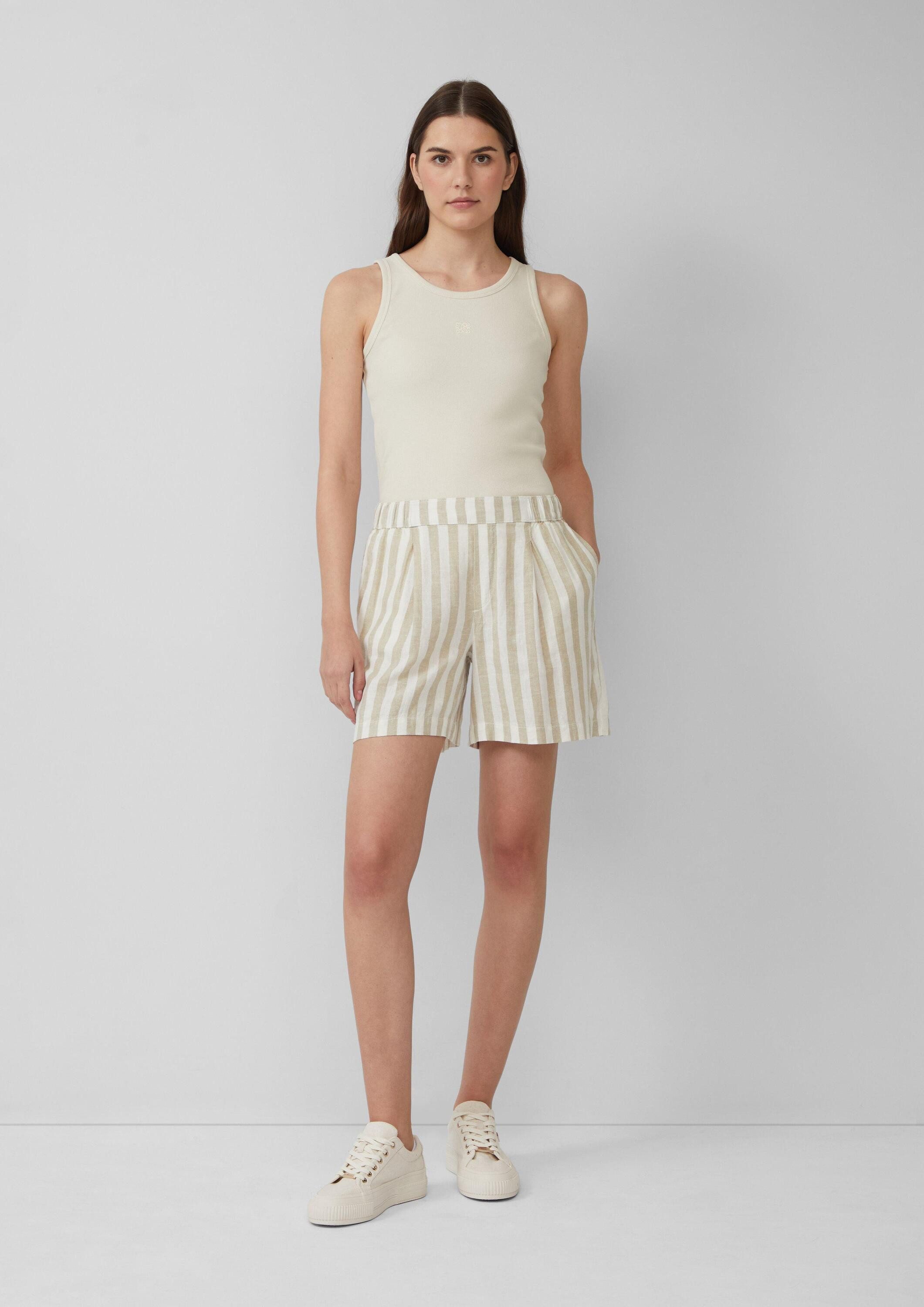 s.Oliver Shorts Hose Shorts aus Leinenmix günstig online kaufen