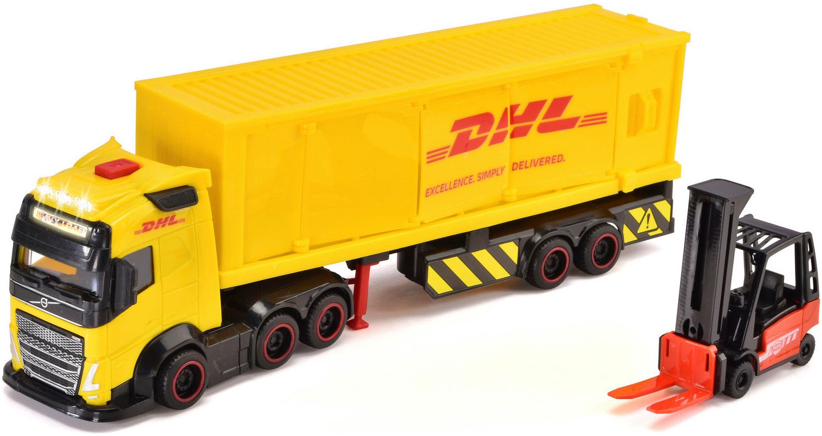 Dickie Toys Spielzeug-LKW DHL Truck, mit Licht und Sound günstig online kaufen