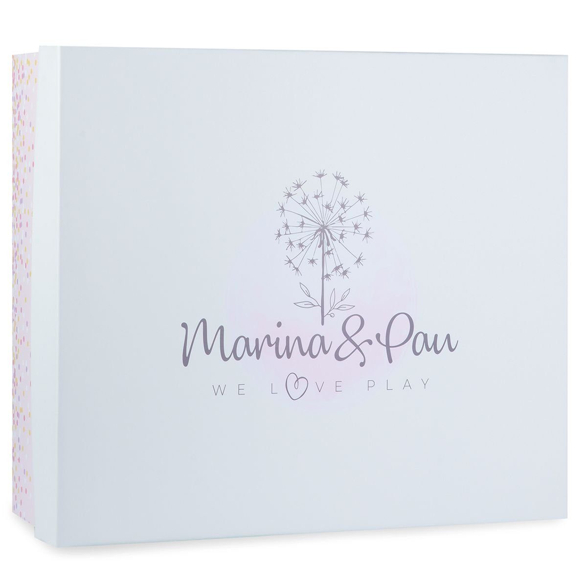 Marina & Pau Anziehpuppe Lea 45cm mit Haaren und Schleifen