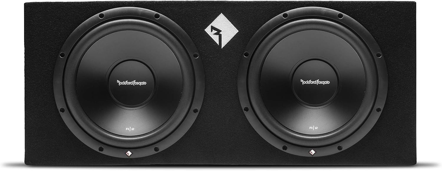 Rockford Fosgate Rockford Fosgate R2-2X12 PRIME Gehäuse-Subwoofer 2 x 30 cm Auto-Subwoofer