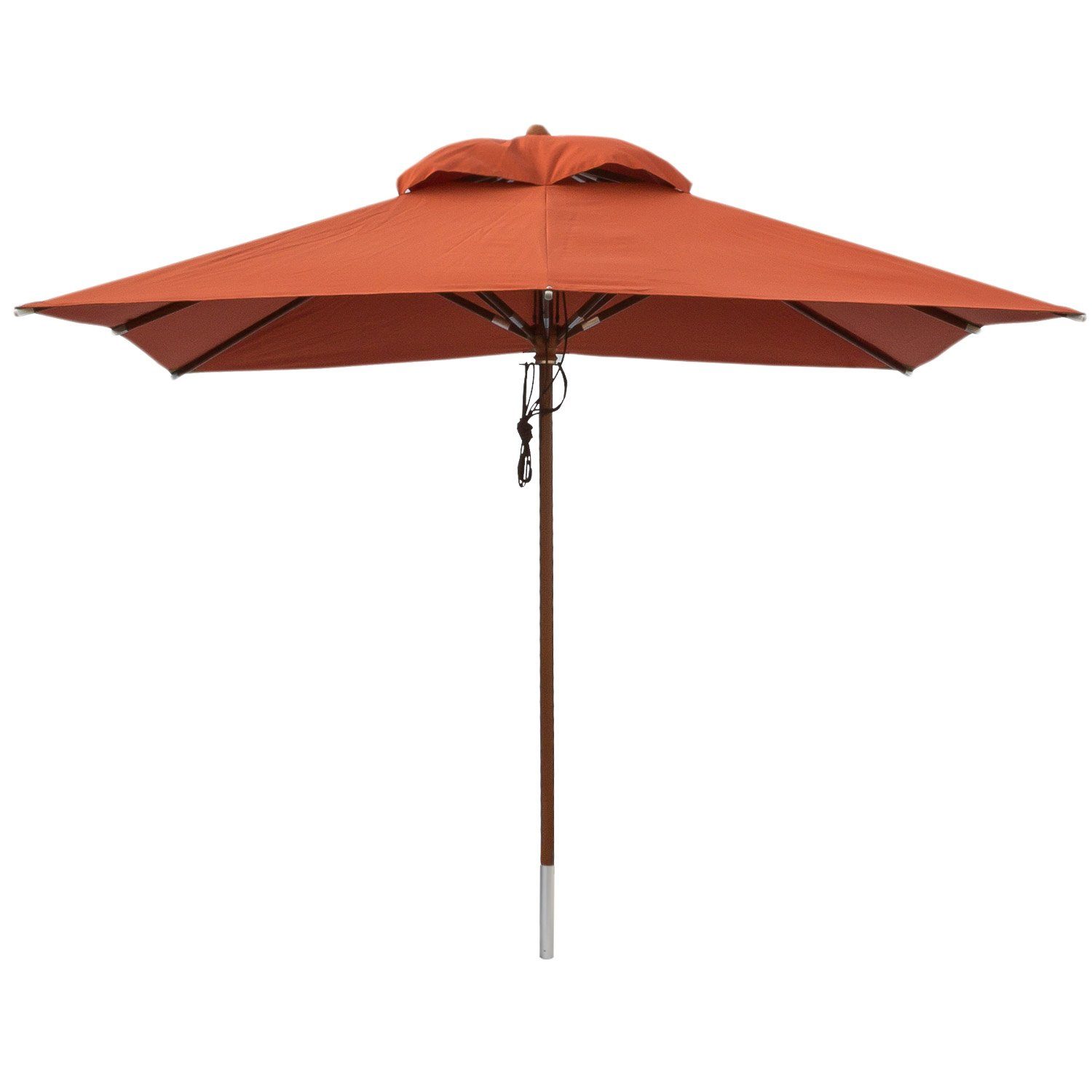 anndora-sonnenschirm Sonnenschirm 3x3 Meter Marktschirm quadratisch, günstig online kaufen