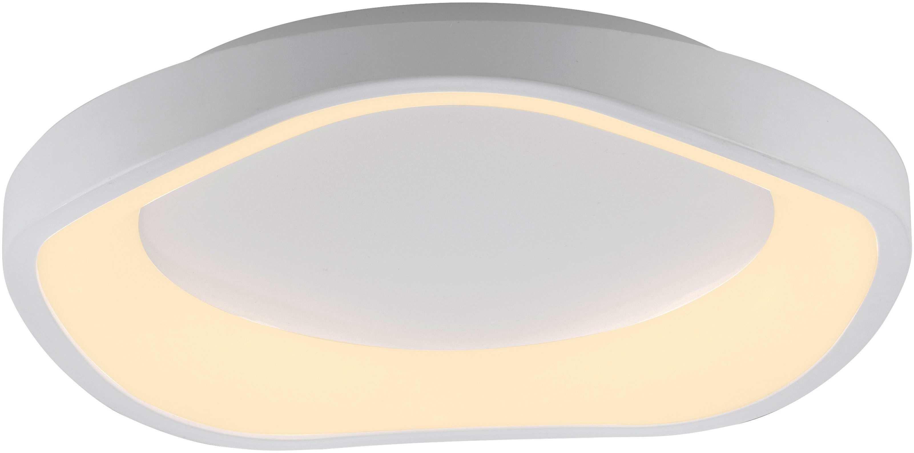 SCHÖNER WOHNEN-Kollektion LED Deckenleuchte MONTA, Memoryfunktion, LED fest integriert, Warmweiß, SCHÖNER WOHNEN Kollektion, 3-Stufen Dimmer, Memoryfunktion