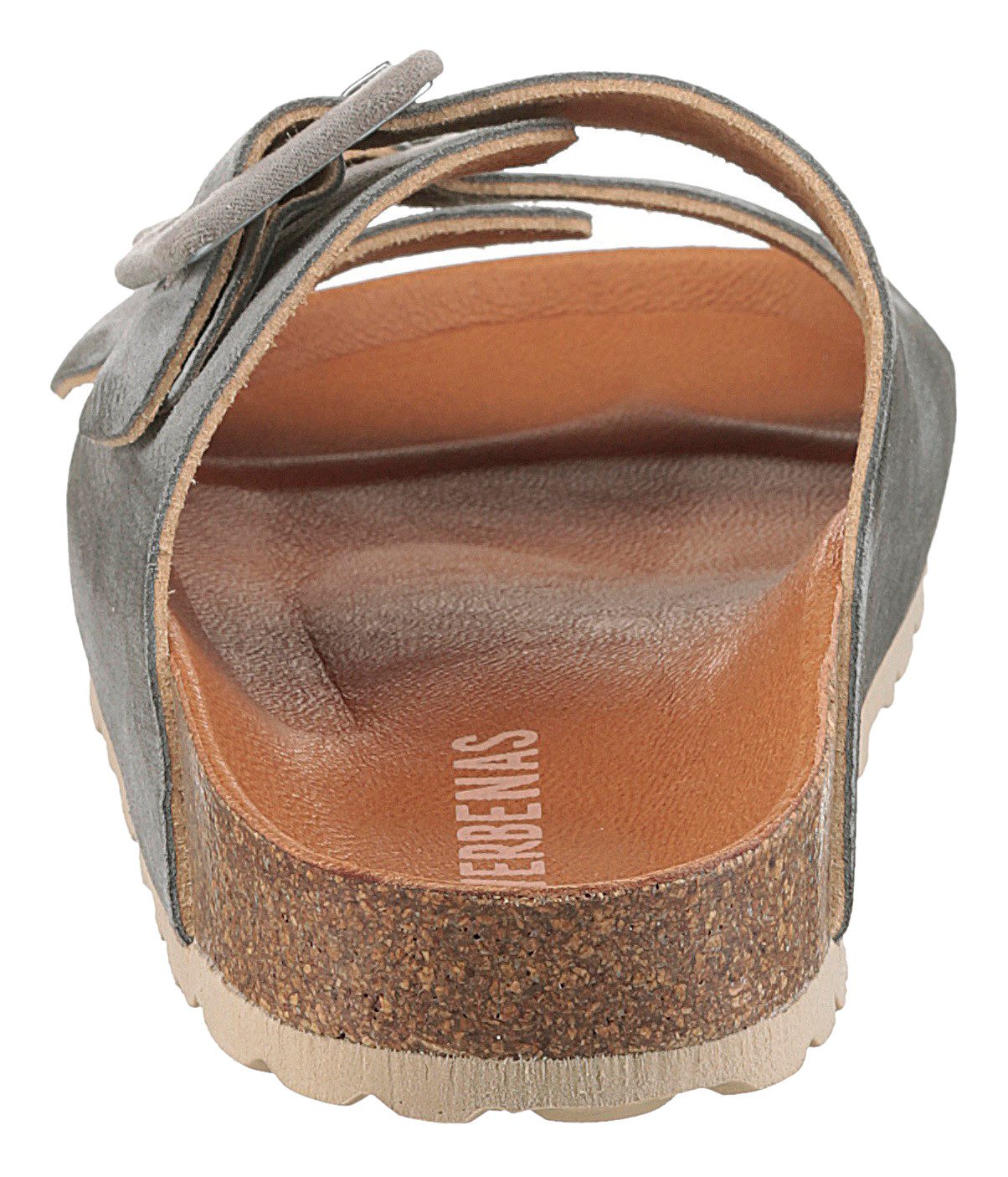 VERBENAS Randell Velour Pantolette, Sommerschuh, Schlappen, Hausschuh, Urla günstig online kaufen