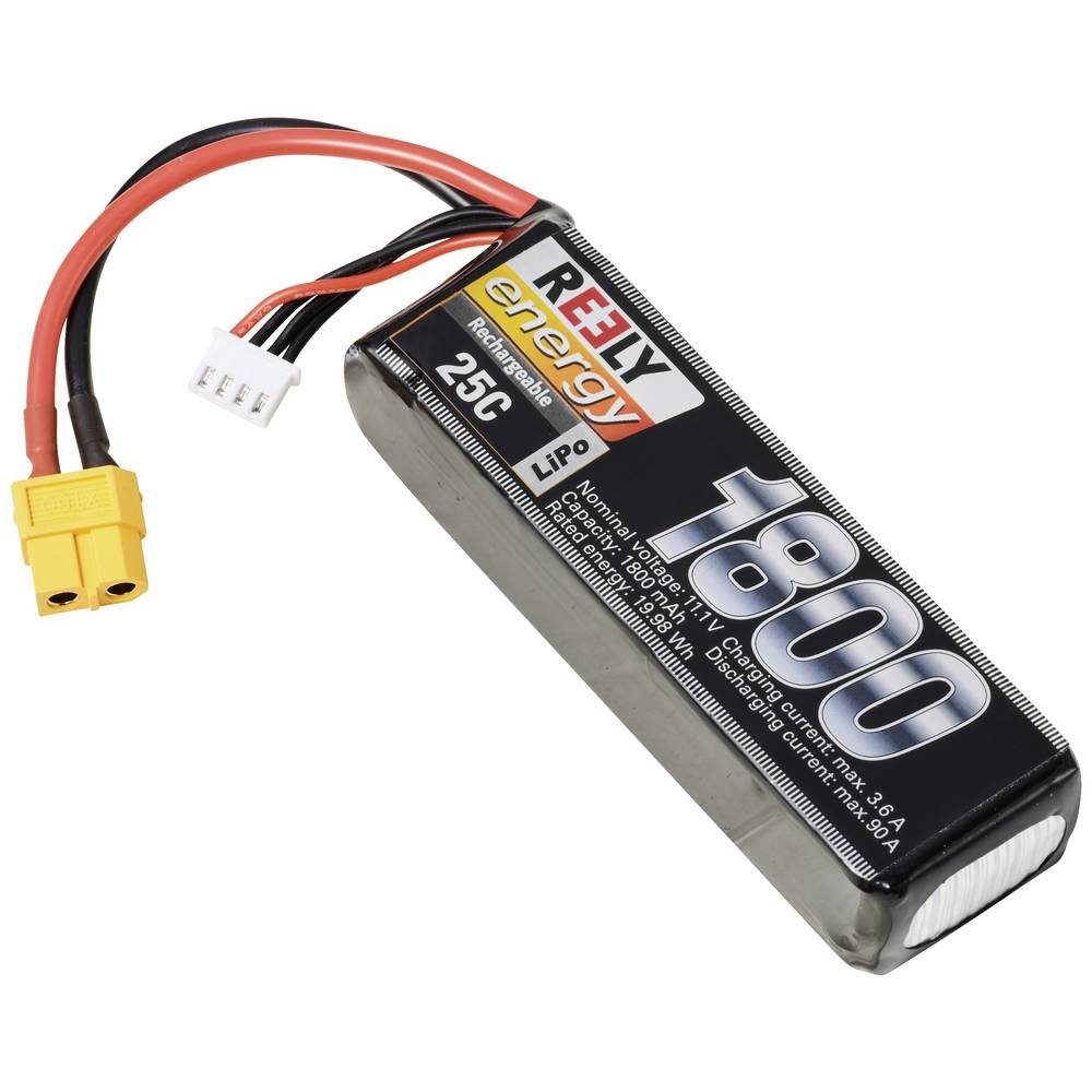 Modellbau-Akkupack (LiPo) 11.1 V 1800 mAh Zellen-Zahl: 3 25 RE-7851456 Akku