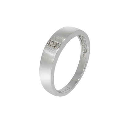 Diamonds by Ellen K. Fingerring 925 Sterling Silber Diamanten zus. 0,03ct.