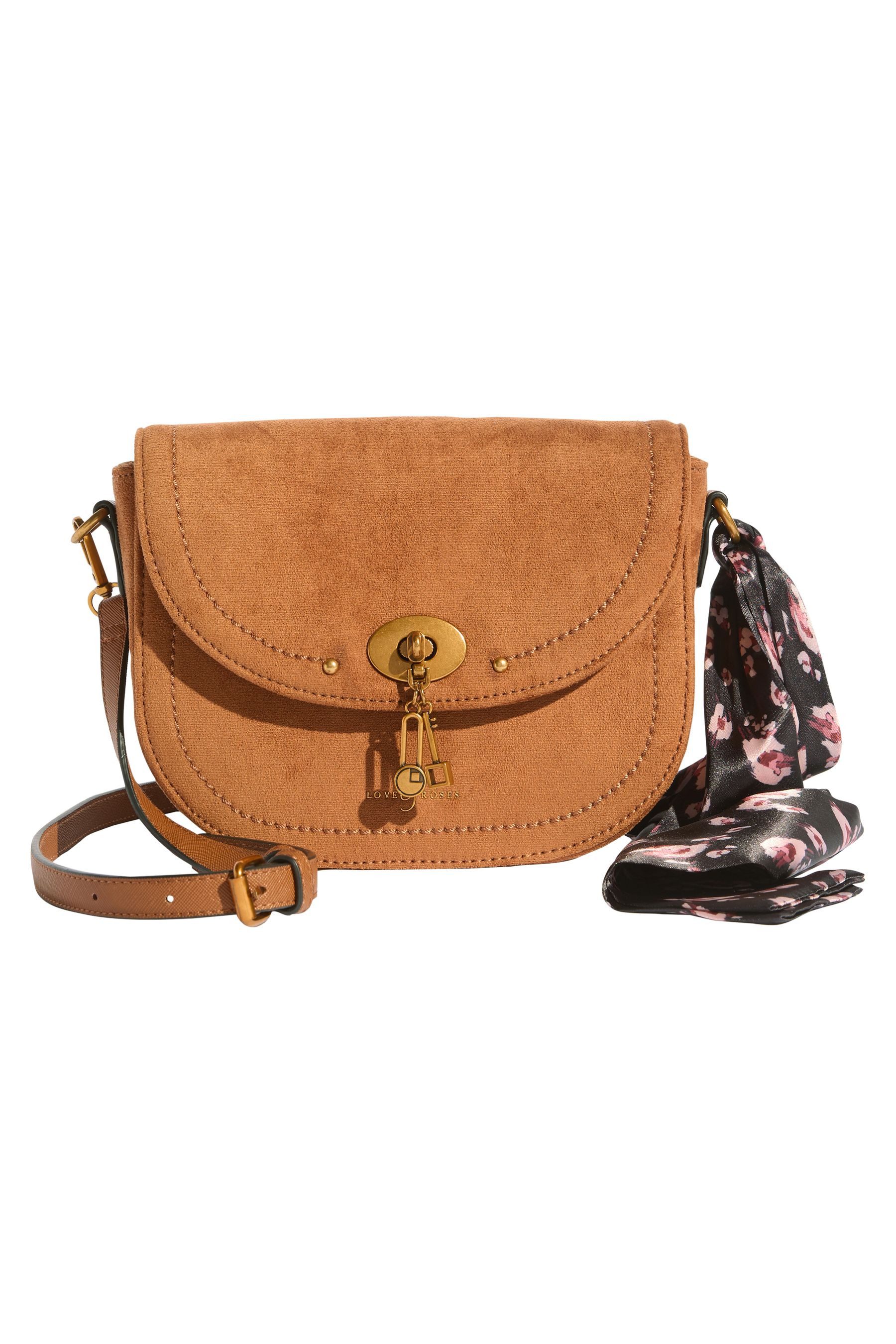 Love & Roses Umhängetasche Love & Roses Sattel-Umhängetasche (1-tlg)