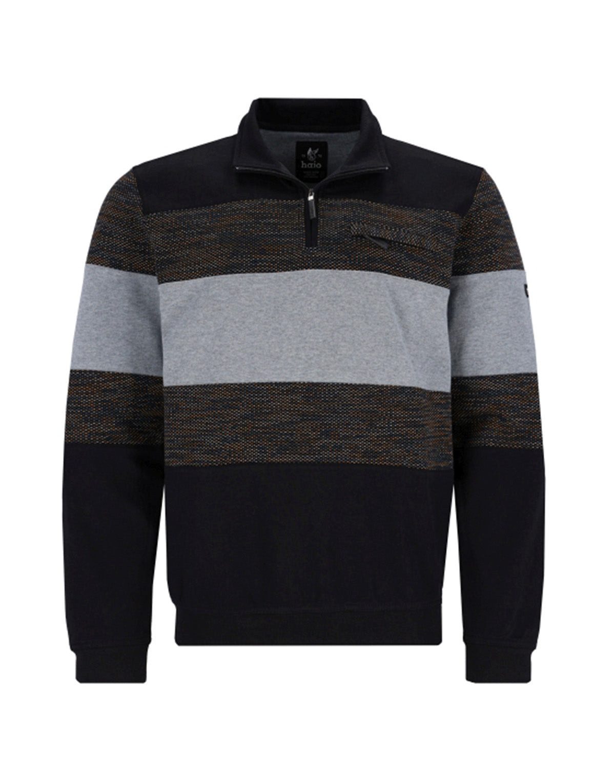 Hajo Sweatshirt Sweatshirt mit Troyerkragen und günstig online kaufen