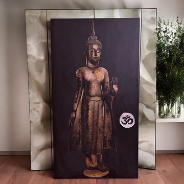 Asien LifeStyle Gemälde Buddha Gemälde Acrylgemälde Thailand Wandbild