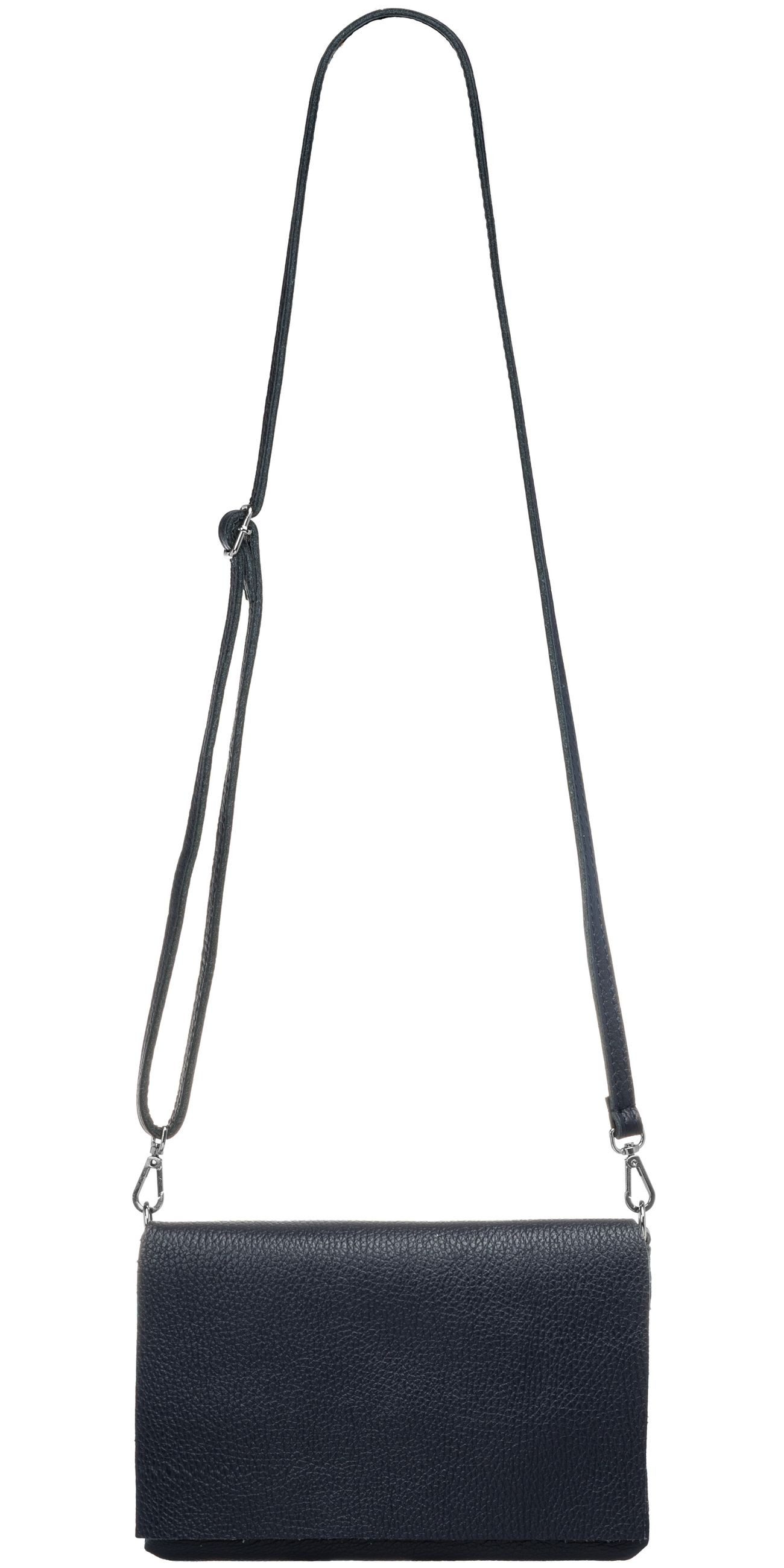 Caspar Clutch Abendtasche Stilvolle Damen Leder Tasche -CLASSIC LINE- Modell No.839, leicht, elegant & unempfindlich - 100% Echtleder - Handmade in Italy