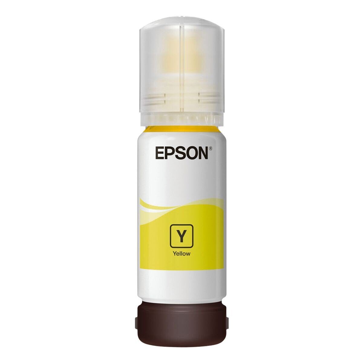 Epson 102 EcoTank Tintenpatrone (1-tlg., Original Druckerpatrone, gelb)