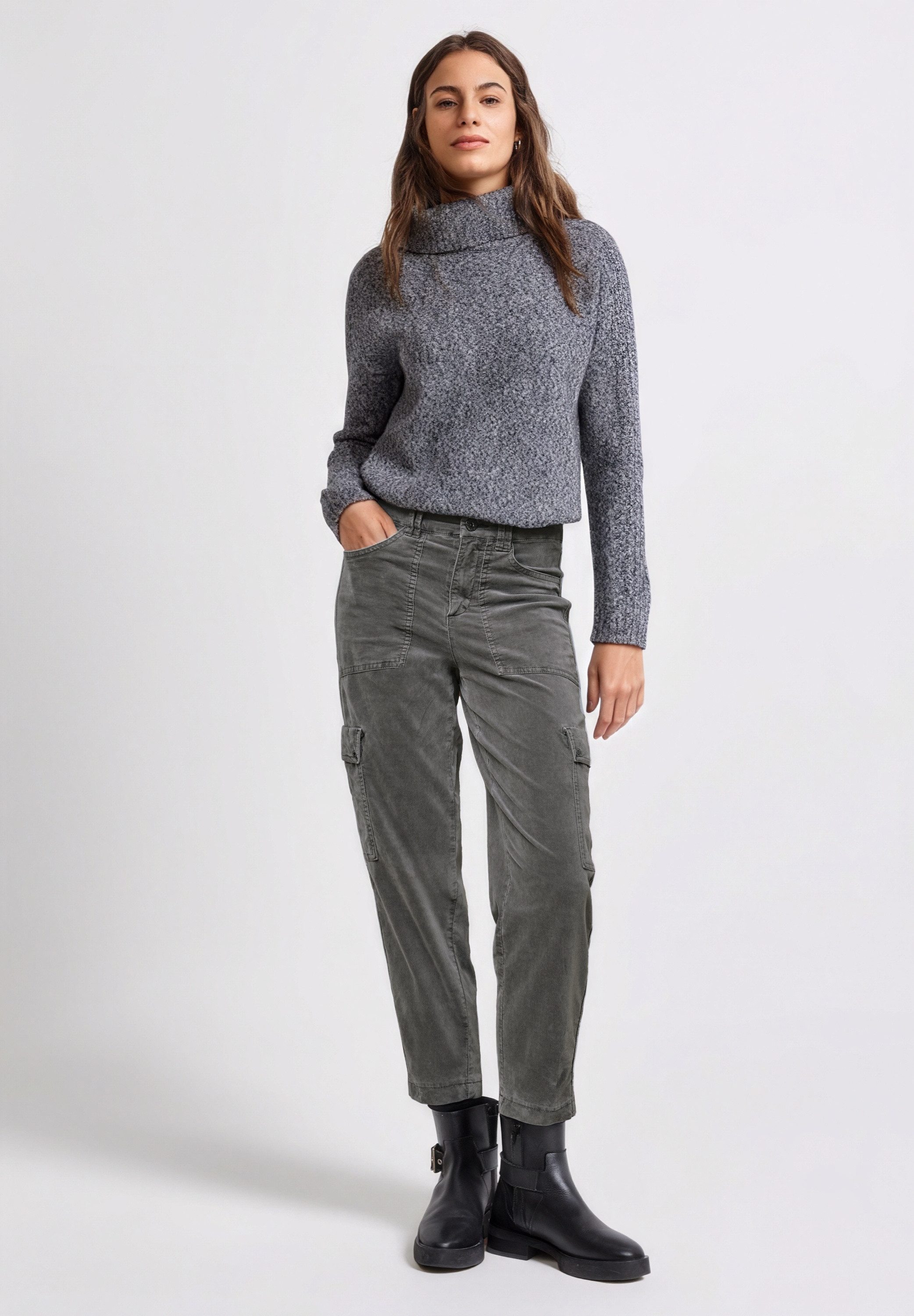 STREET ONE STUDIO Cargohose im Cargo-Style