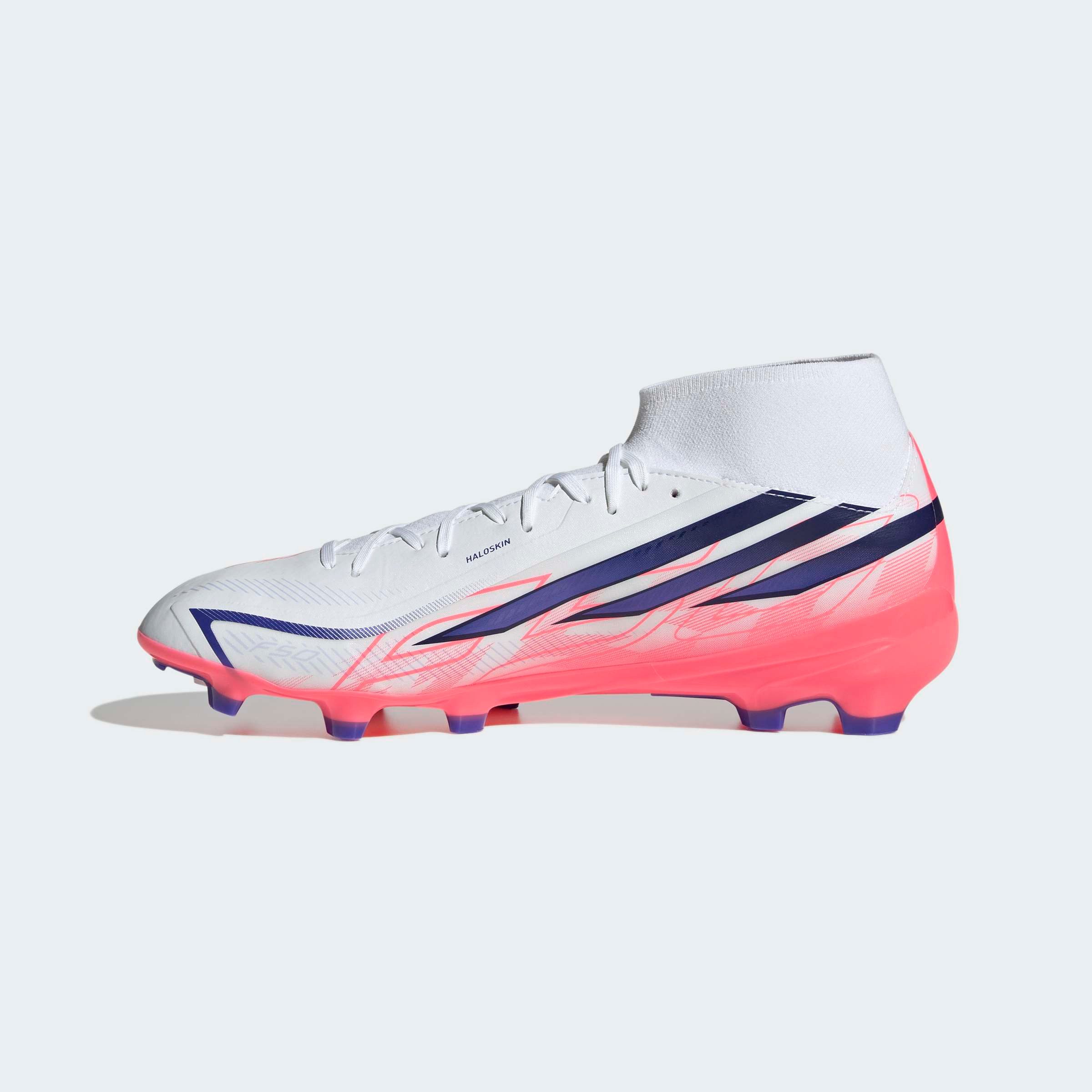adidas Performance F50 HYPERFAST LEAGUE, MITTELHOCH, FESTE BÖDEN Fußballschuh für Rasen und feste Böden, gespielt bei der Weltmeisterschaft 2026