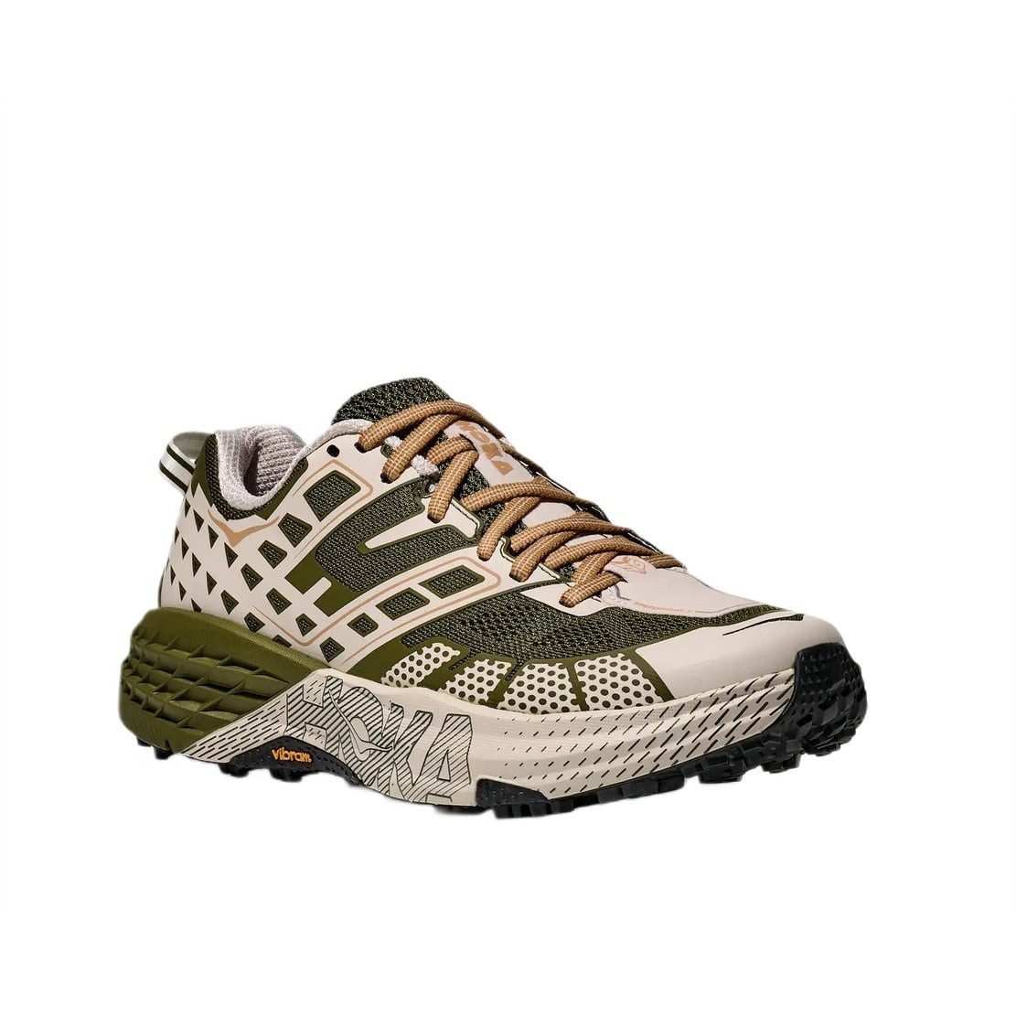 Hoka One One Speedgoat 2 grün/cream Herren Laufschuh