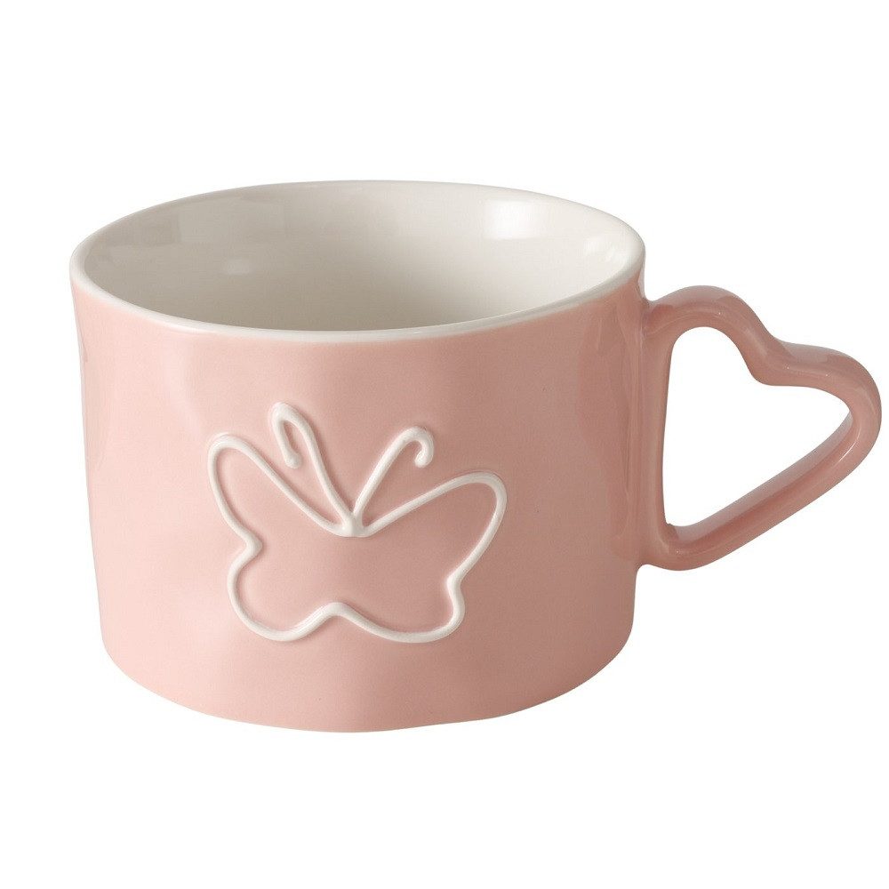 BOLTZE GRUPPE GmbH Tasse Boltze Becher Elarla, Tasse Rosa, 2080621
