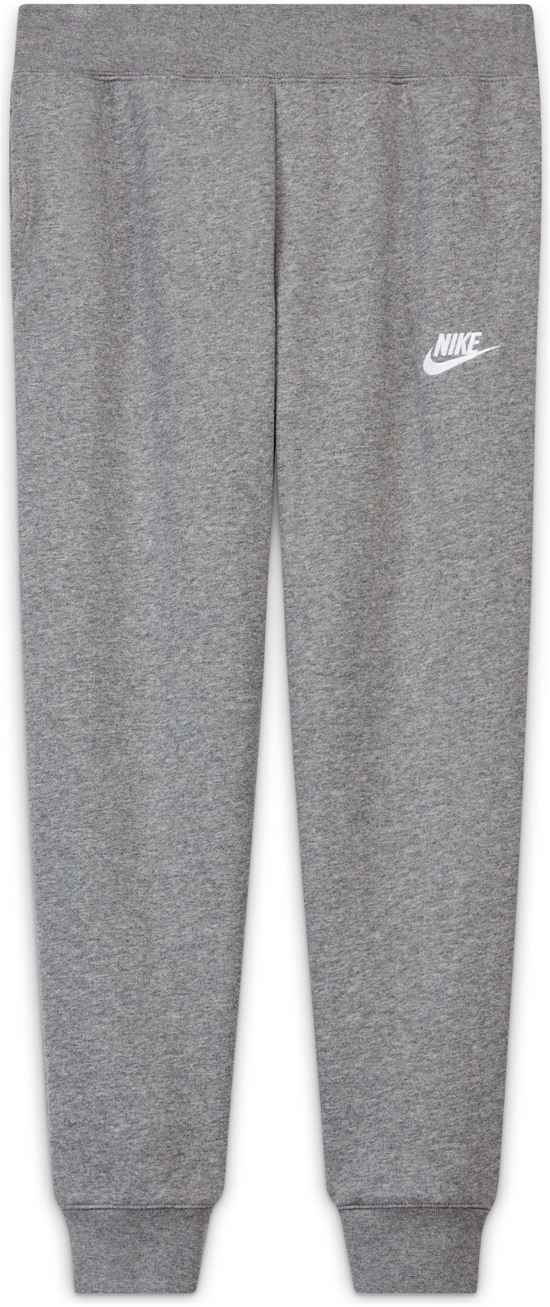 Lieferung zum Direktimportpreis Big Fleece Pants Nike Club (Girls) Jogginghose Sportswear Kids' grau-meliert