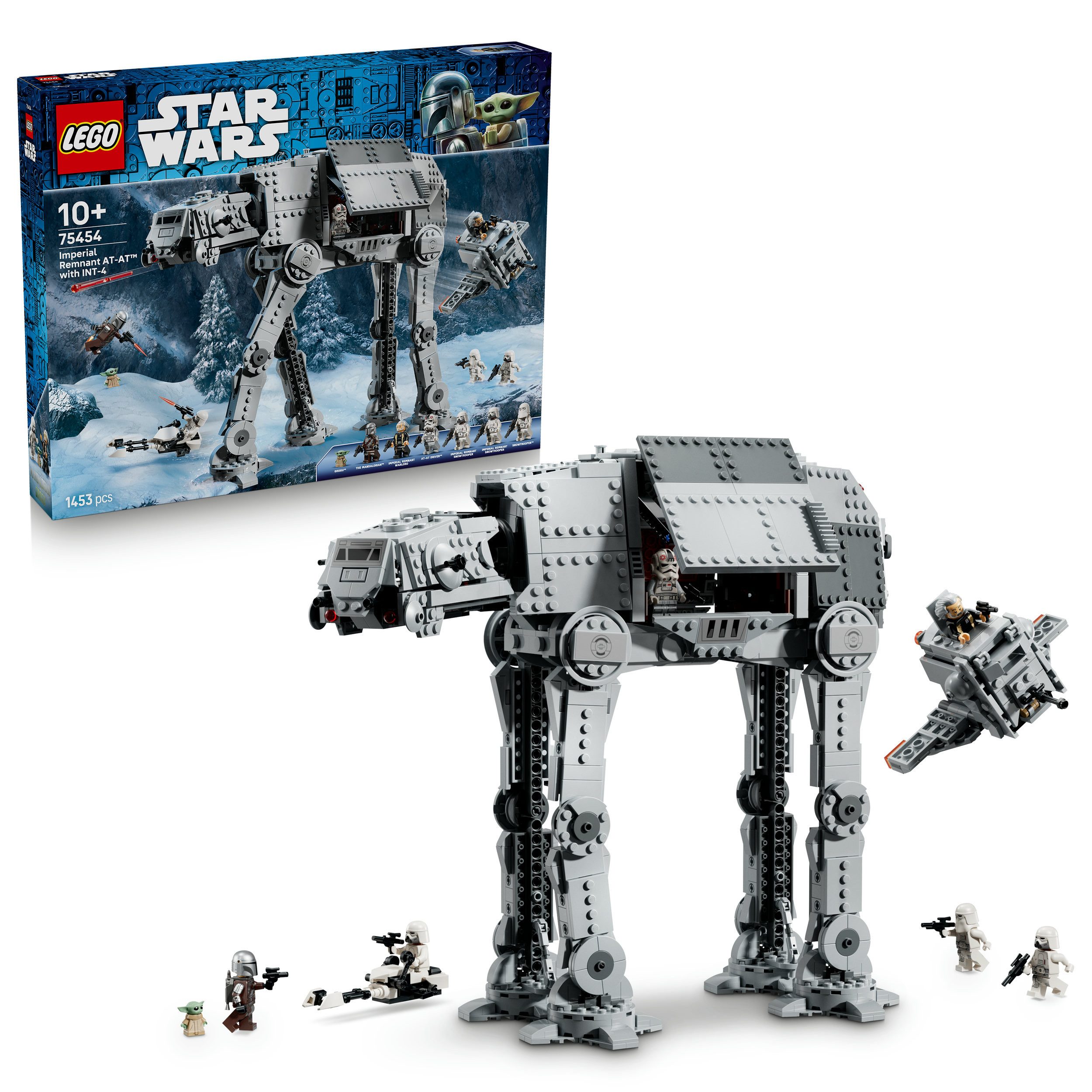 LEGO® AT-AT des Restimperiums mit INT-4 (75454), LEGO Star Wars™ Konstruktionsspielsteine, (1453 St), Made in Europe