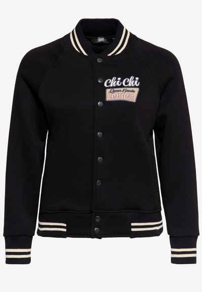 QueenKerosin Sweatjacke Chi Chi Bi-Color