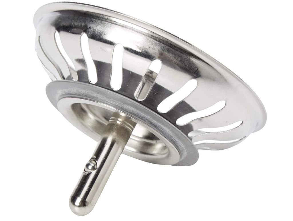 Blanco Siebventil Siebkörbchen 3,5 Zoll (80mm), Edelstahl-Siebkorb für Küchenspülen