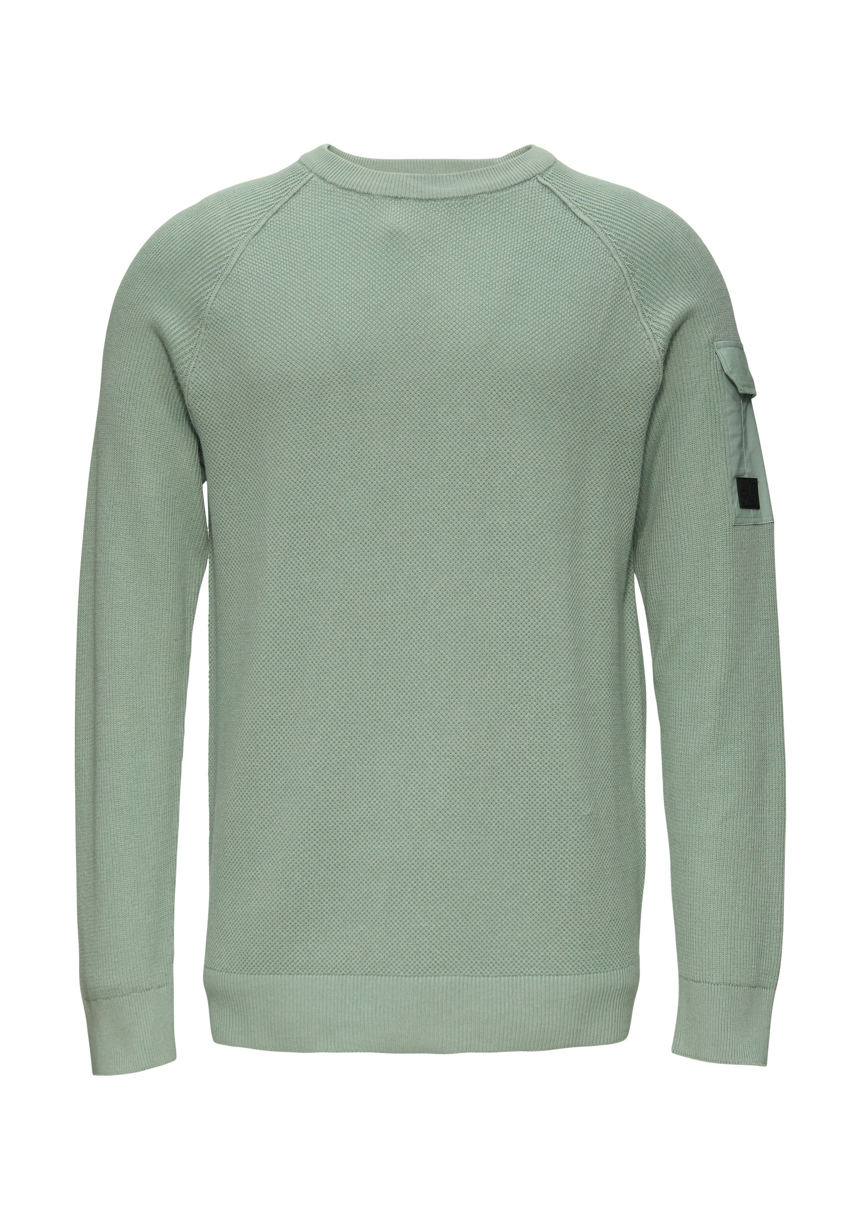 s.Oliver Strickpullover mit aufgesetzter Tasche am günstig online kaufen