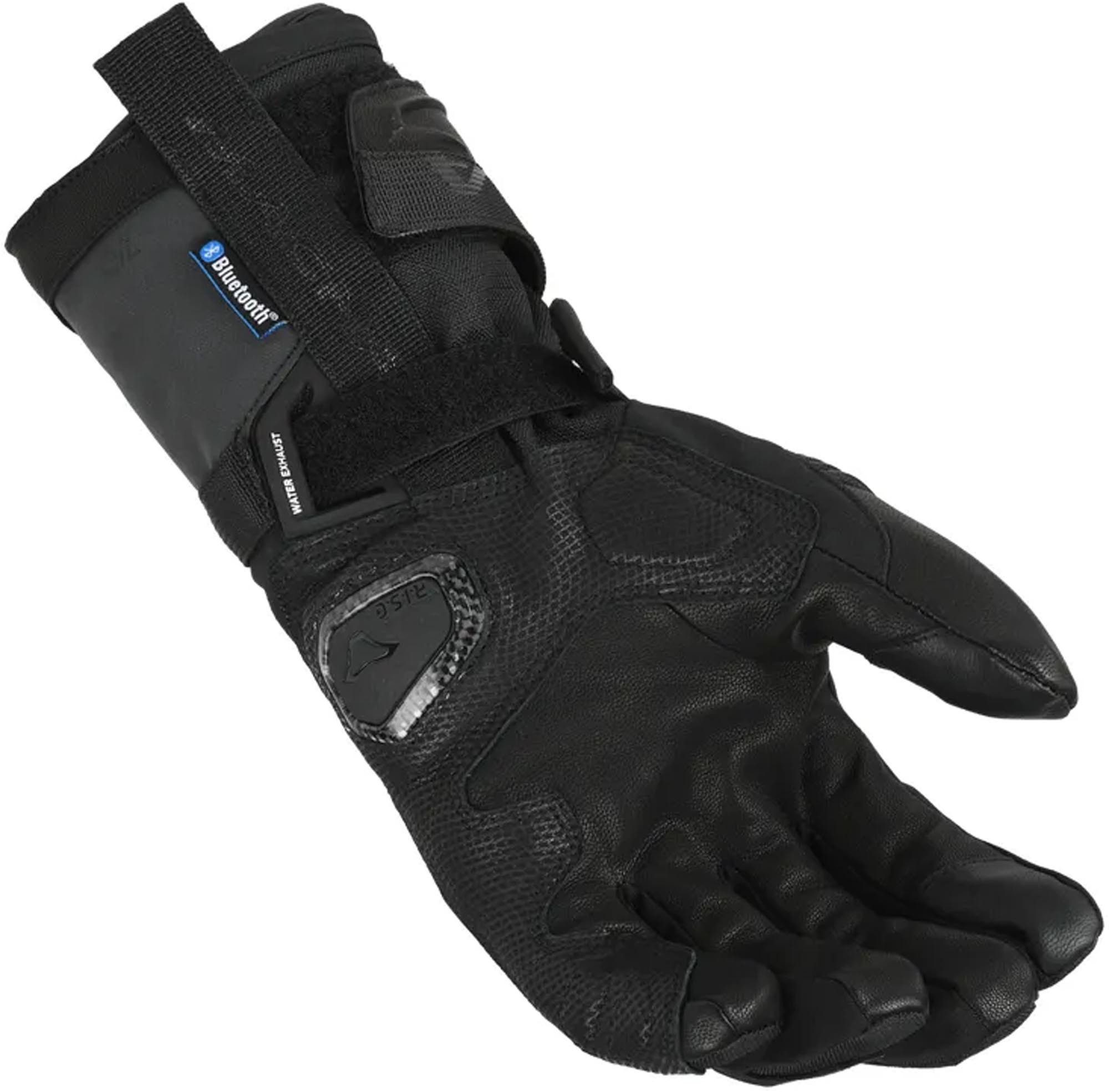 Macna Motorradhandschuhe Rafino RTX Kit wasserdichte beheizbare Winter Motorrad Handschuhe + beheizbar,lange Stulpe,gefüttert,Touchscreenbedienung möglich,mit