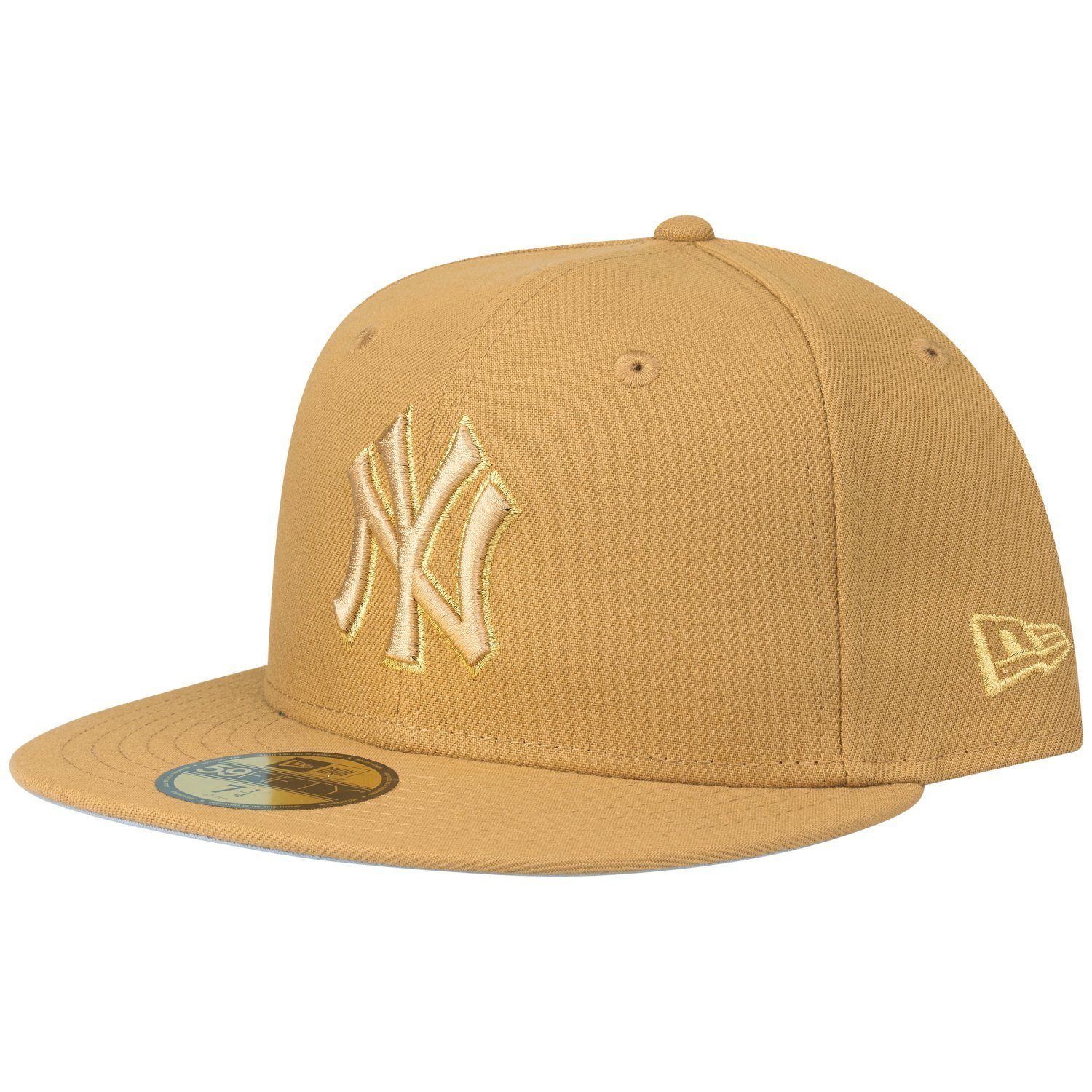 New Era Fitted Cap 59Fifty MLB TEAMS panama gold
