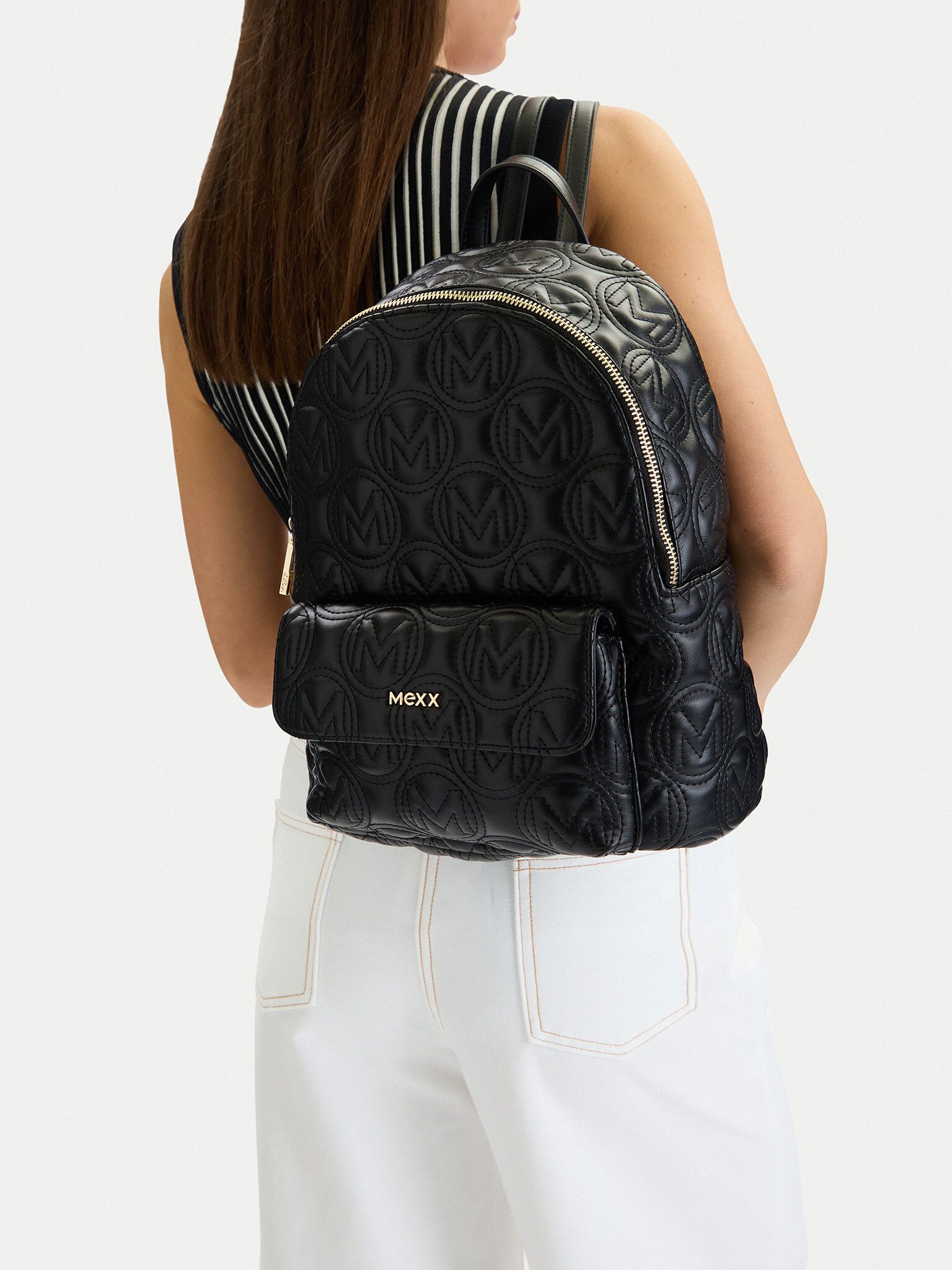 Mexx Freizeitrucksack Mexx Frauen-Rucksack Schwarz MEXX-CEO-MEXX-AJ-003-09 Schwarz