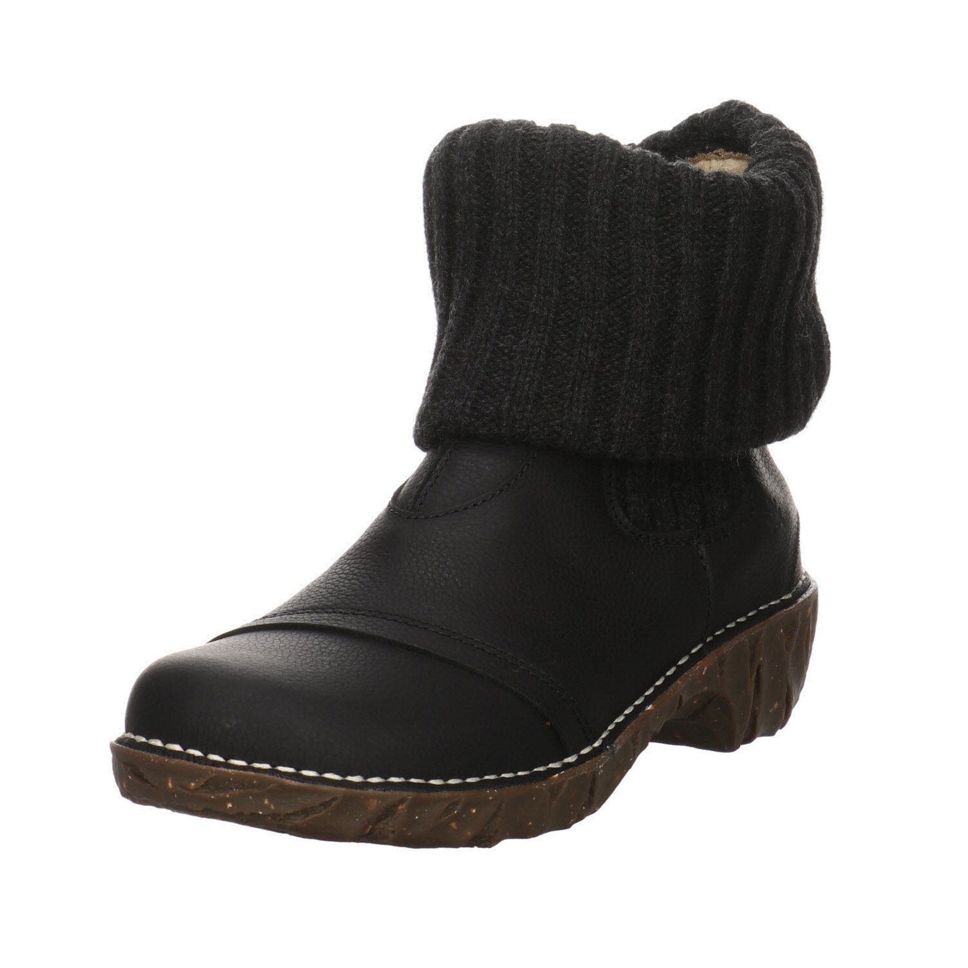 El Naturalista Damen Stiefel Schuhe Yggdrasil Boots Stiefel Glattleder black