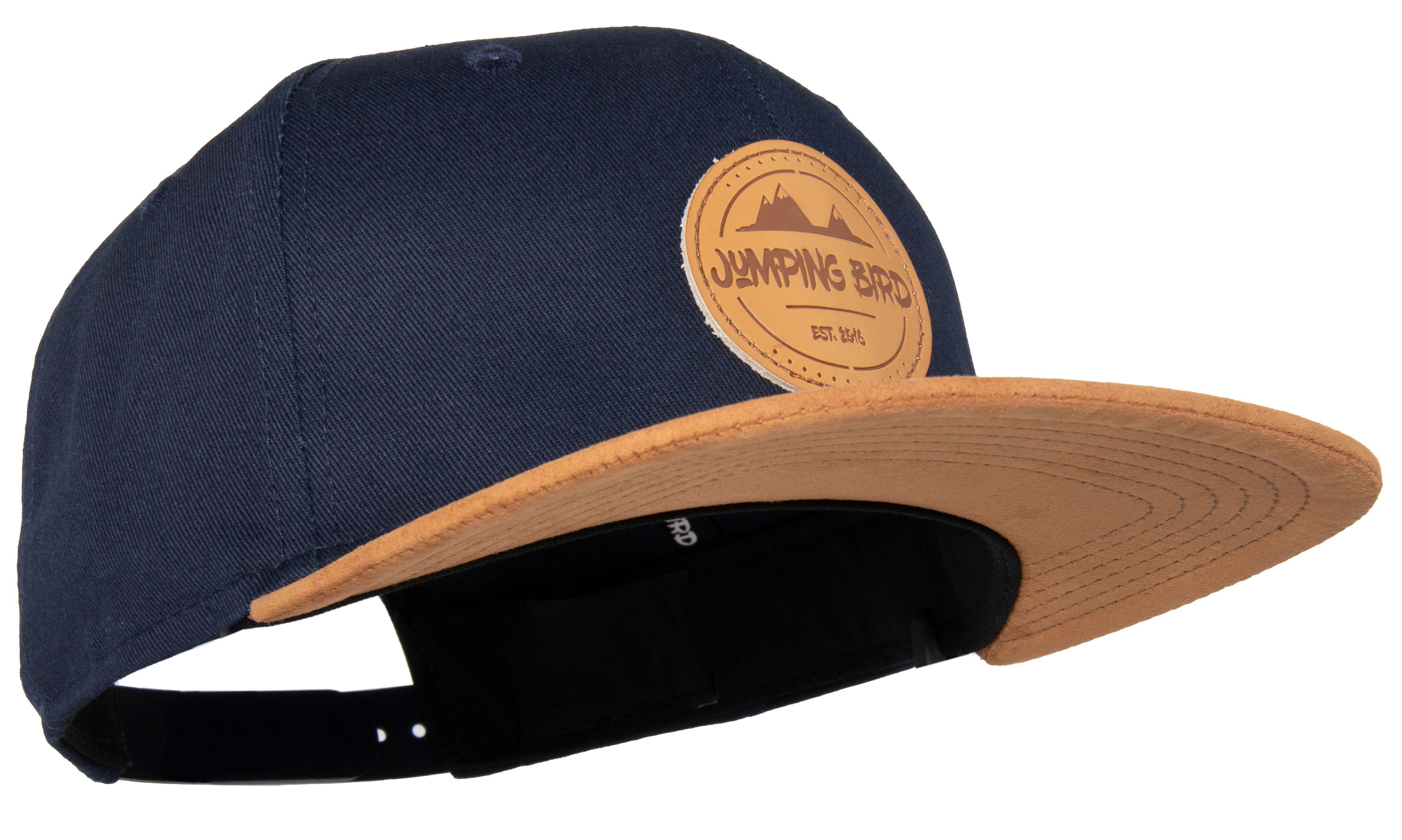 Jumping Bird Snapback Cap Ozeanblau