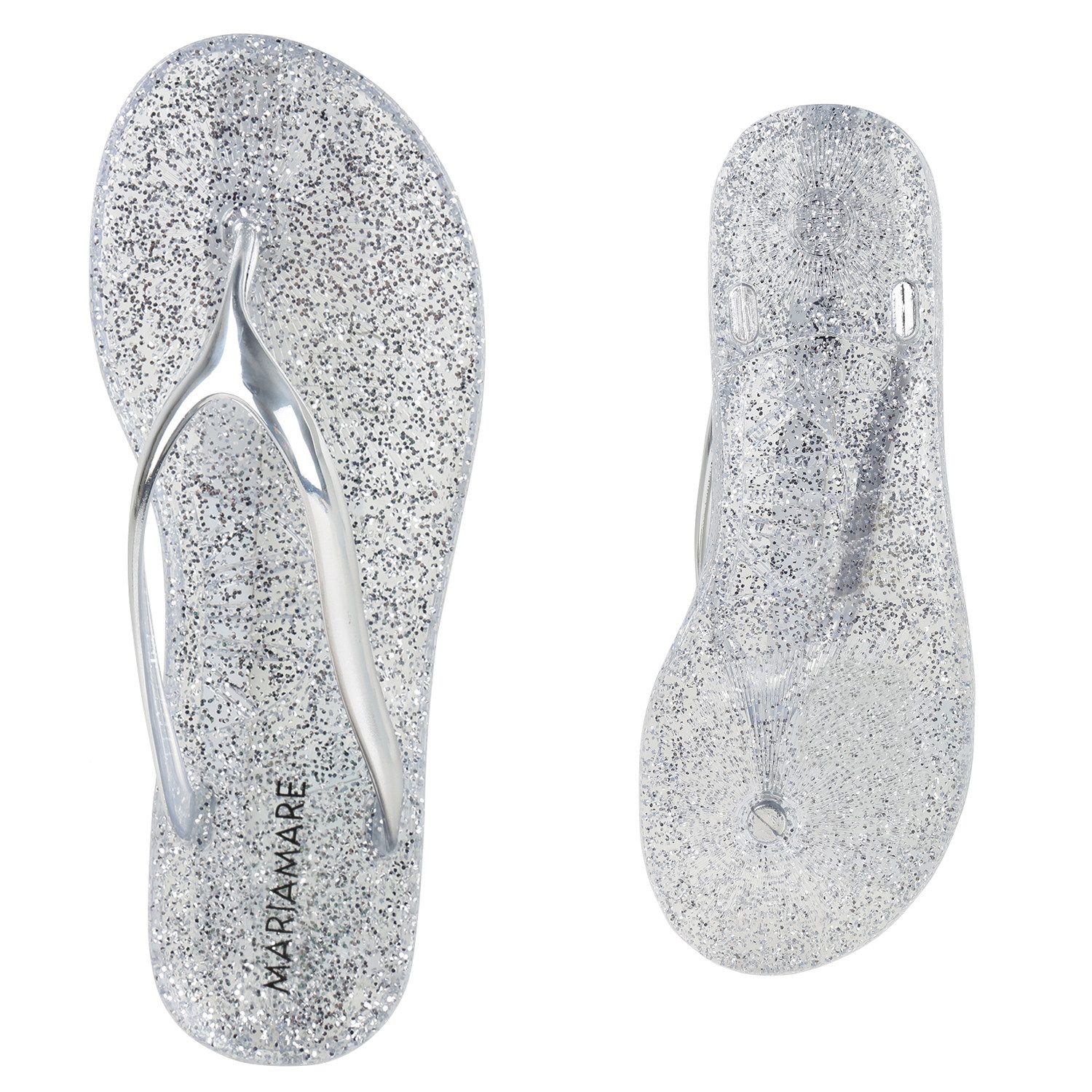 VAN HILL 837647 Zehentrenner Damen Sandalen Emma Zehentrenner flach – Bild 4 von 4