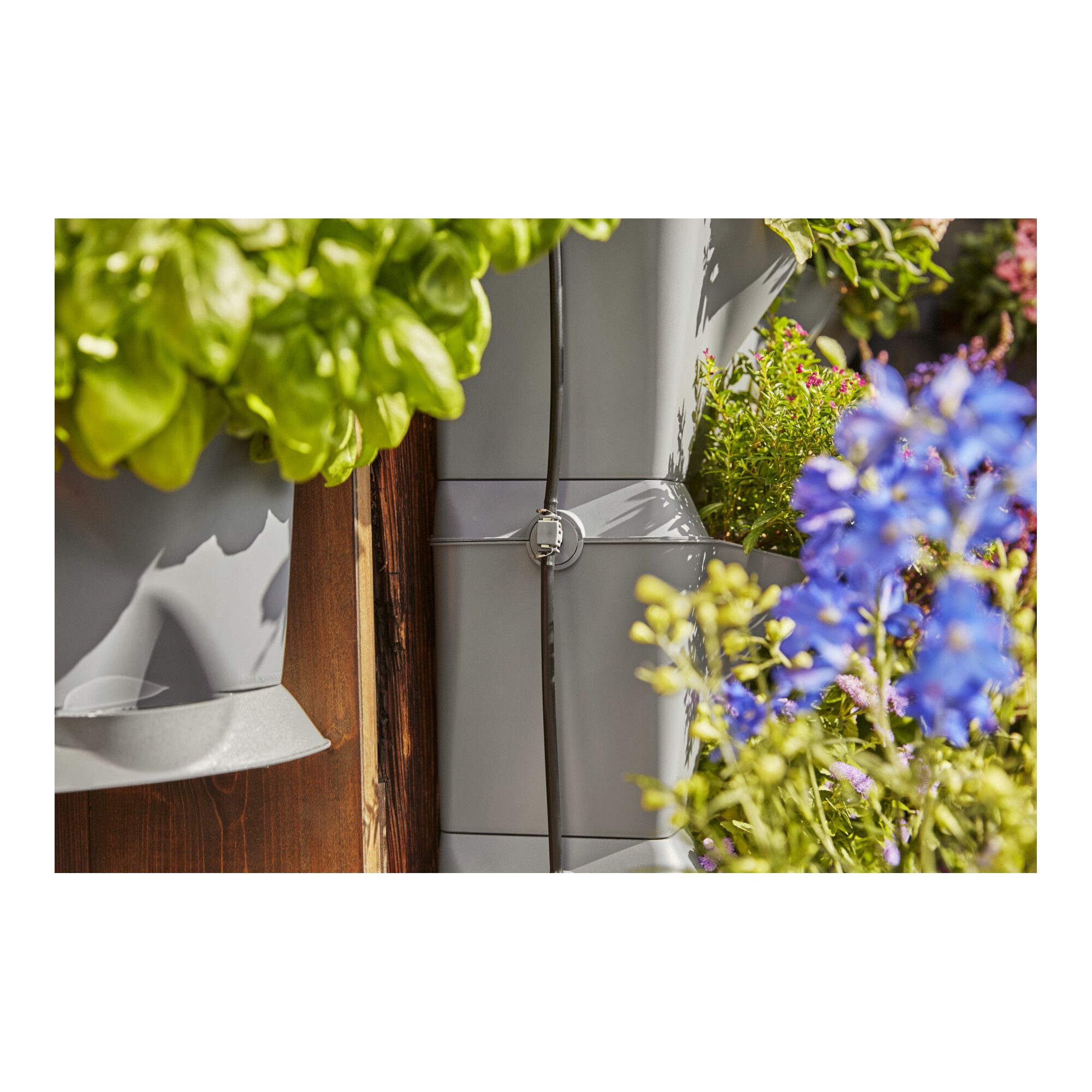 GARDENA Bewässerungssystem GARDENA NatureUp! Bewässerungsset Ecke Wasserhahn
