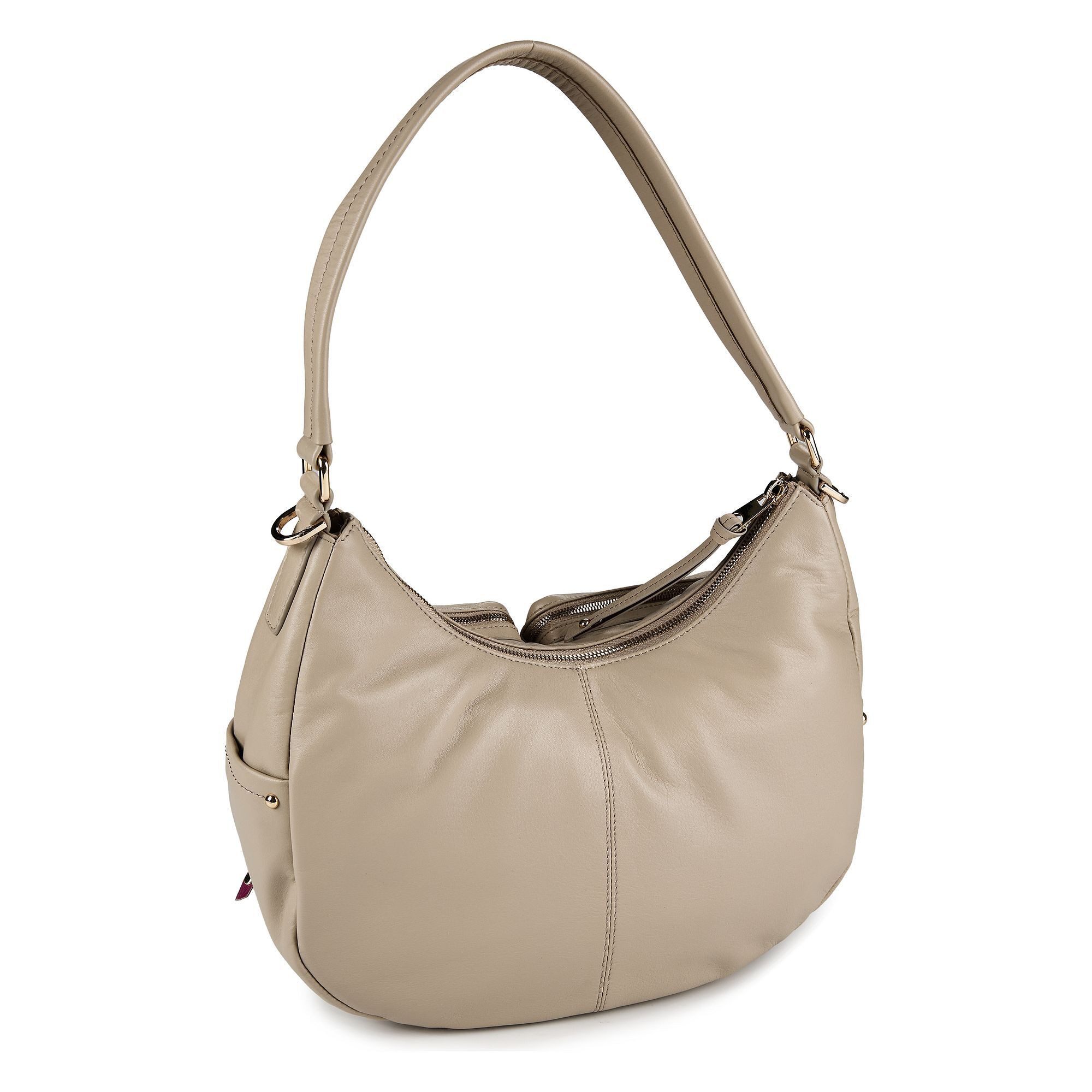 DuDu Schultertasche Pocket, Leder