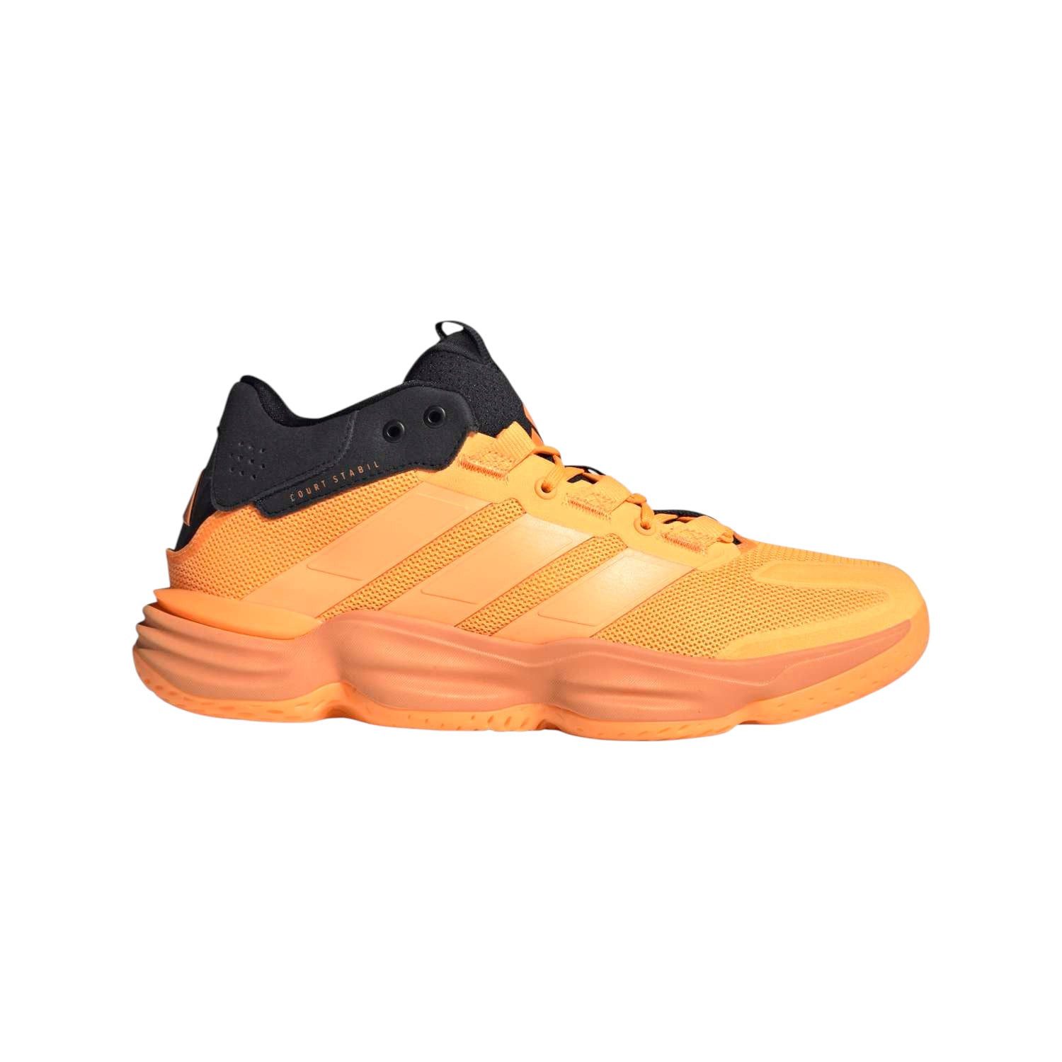 adidas Performance Hallen-Indoorschuhe Courtstabil (Basketball) orange/schwarz Herren Badmintonschuh