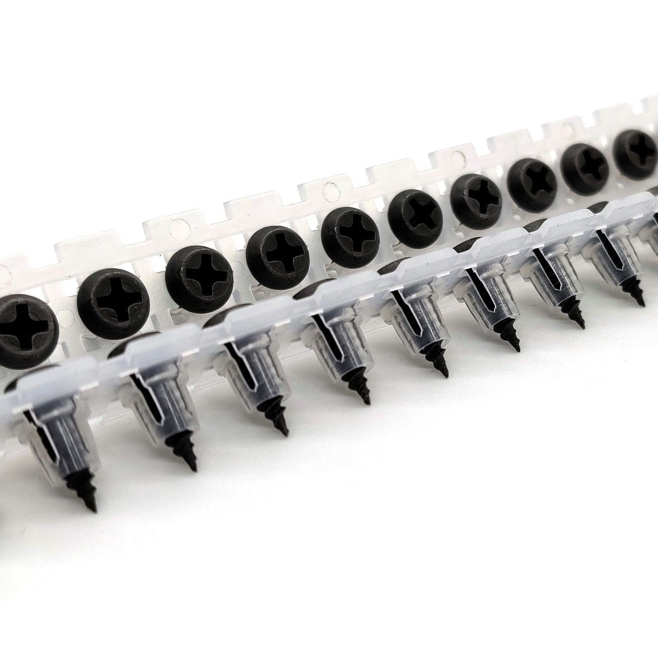 adunox Schraube Magazinschrauben Profilverbindungsschrauben phosphatiert PH2, (500 St), 3,9 x 11 mm