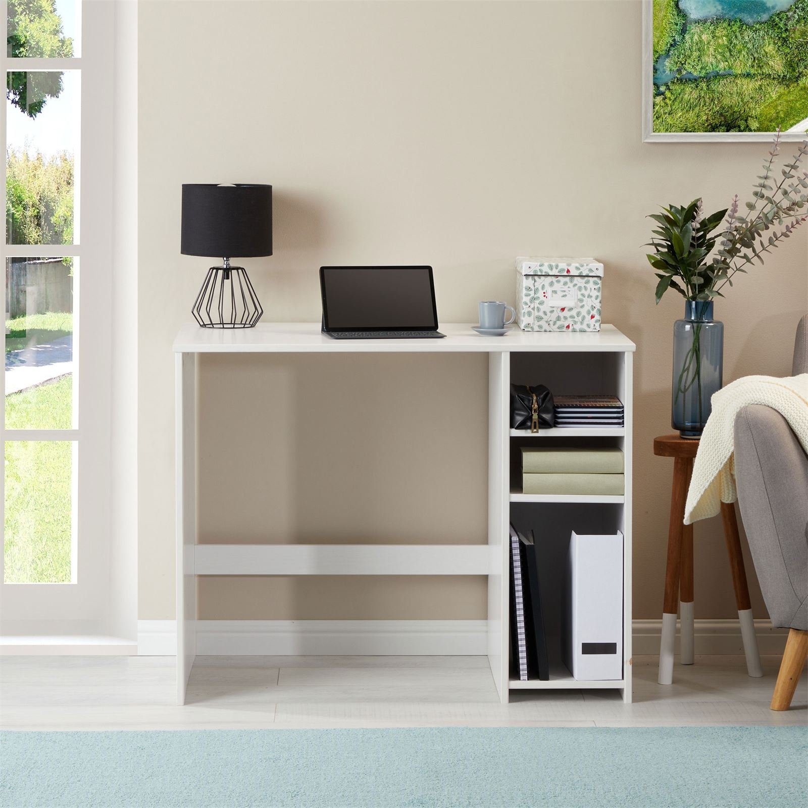 IDIMEX Schreibtisch LIAM, Kleiner Computertisch mit 2 verstellbaren Einlege günstig online kaufen