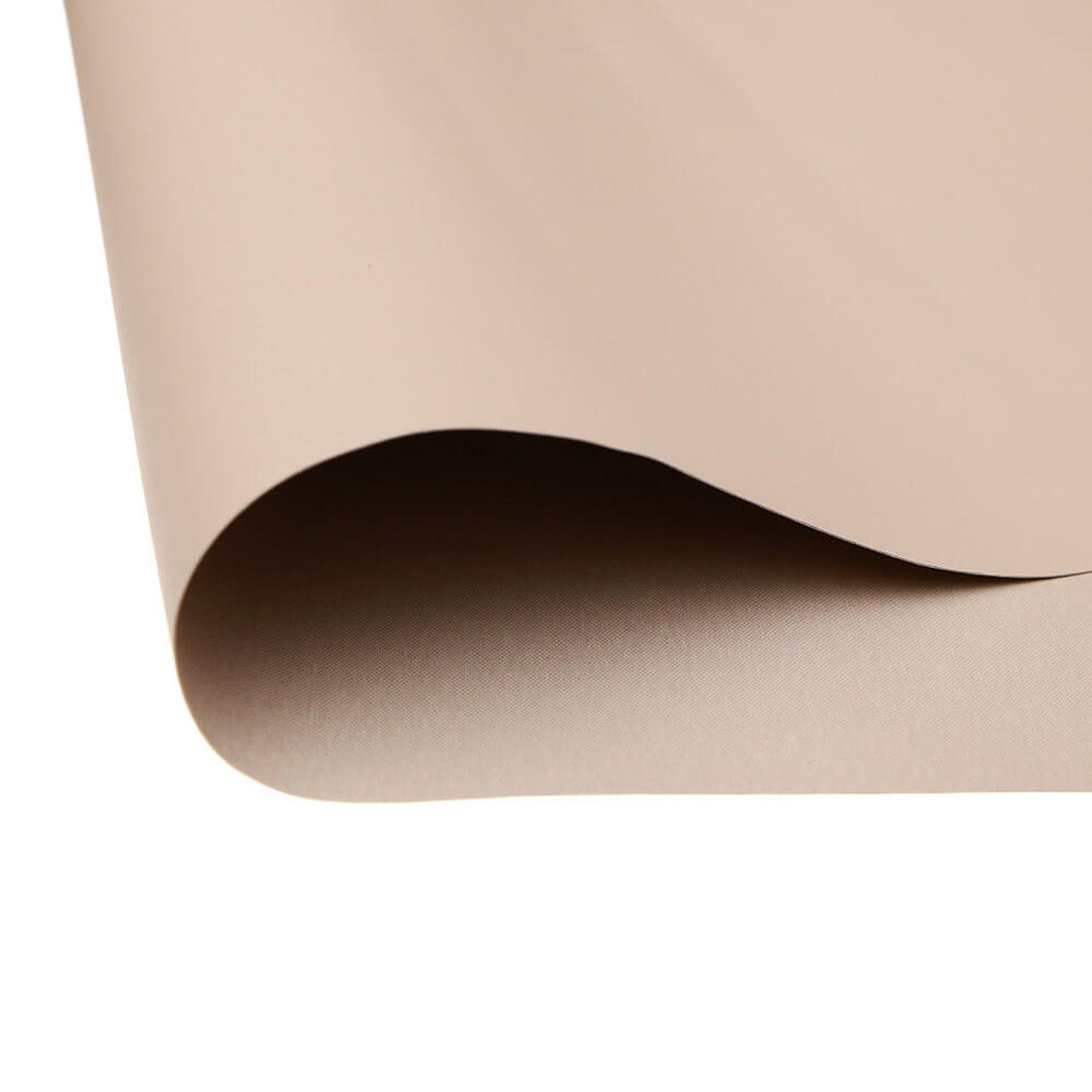 Verdunklungsrollo Klemmfix Verdunkelungsrollo 45x150 cm beige [Stoffbreite: 42cm], Victoria M., blickdicht, ohne Bohren, freihängend, Klemmfix, mit Kindersicherung, für Fenster und Türen, Sonnenschutz Sichtschutz